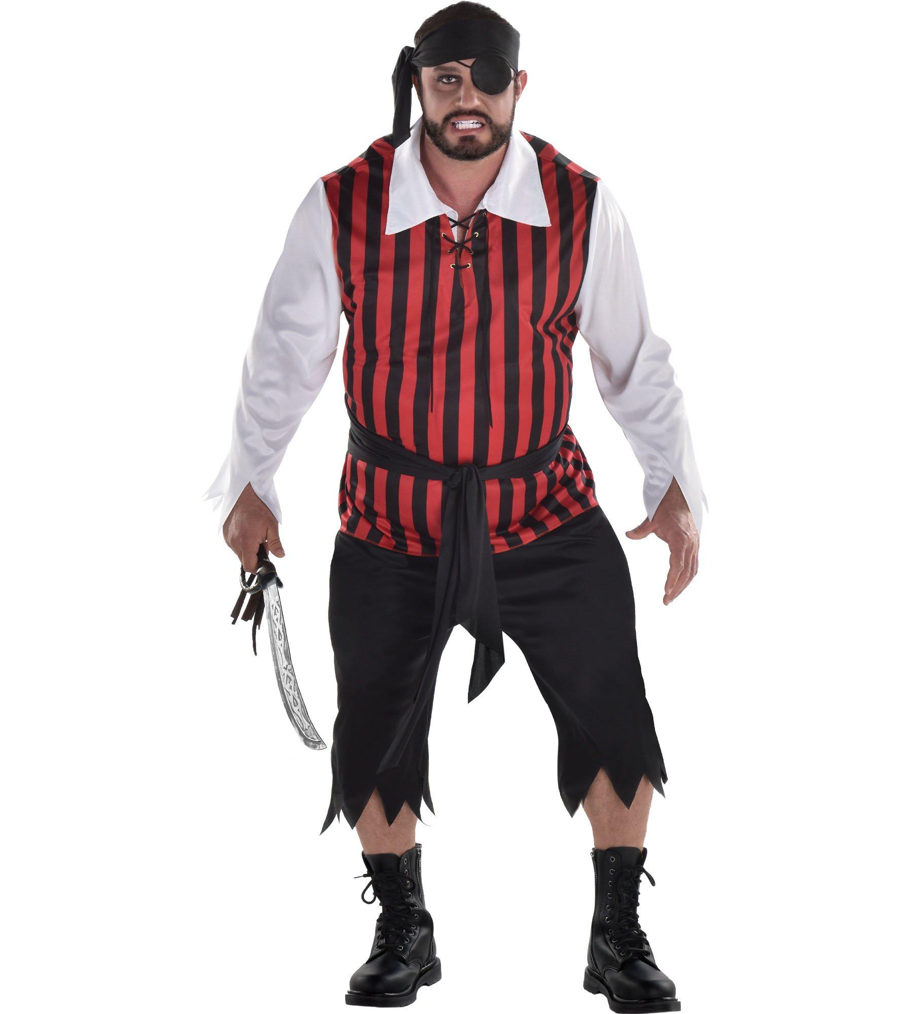 Adult Pirate Marauder Plus Size Costume Party City