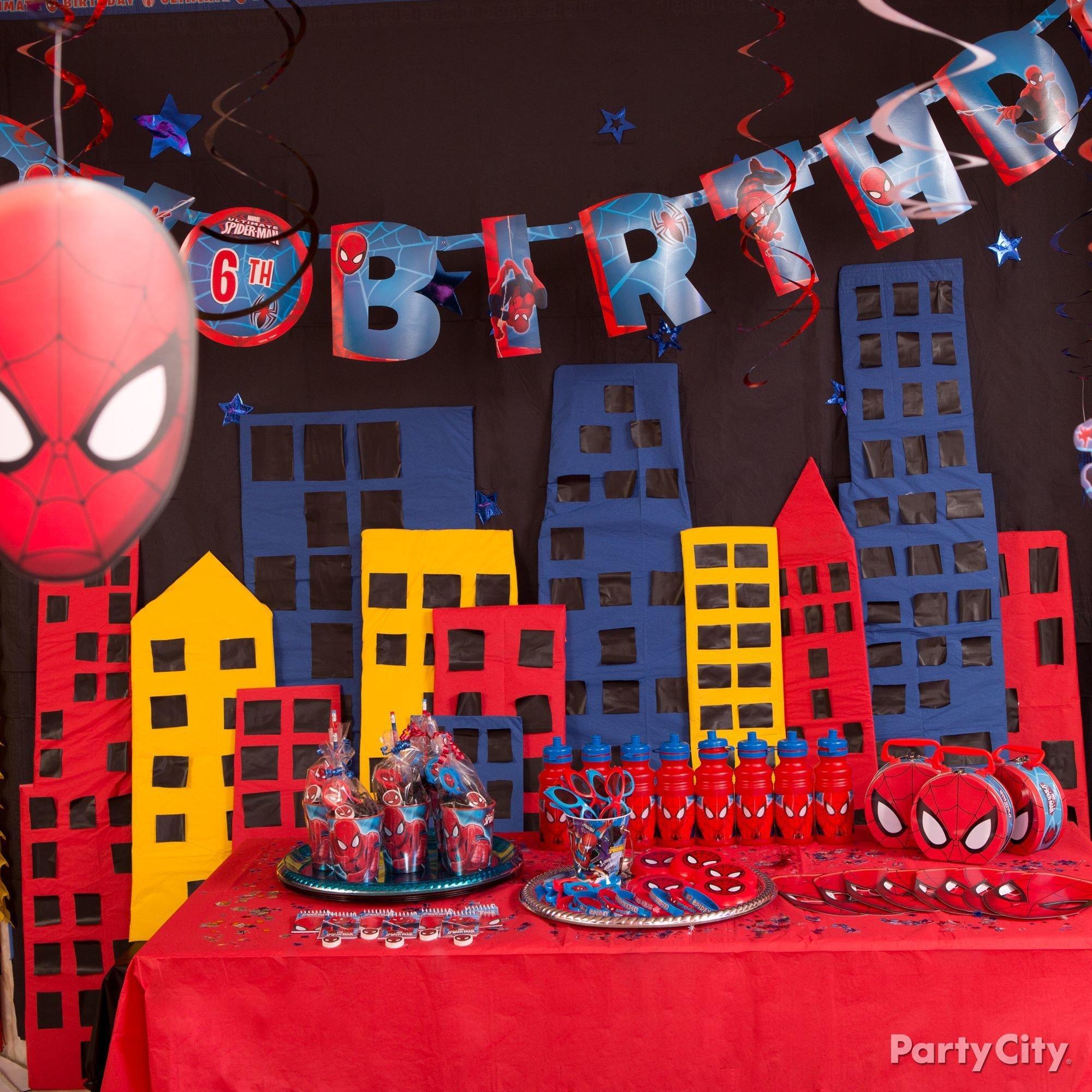 SpiderMan Party Ideas Party City