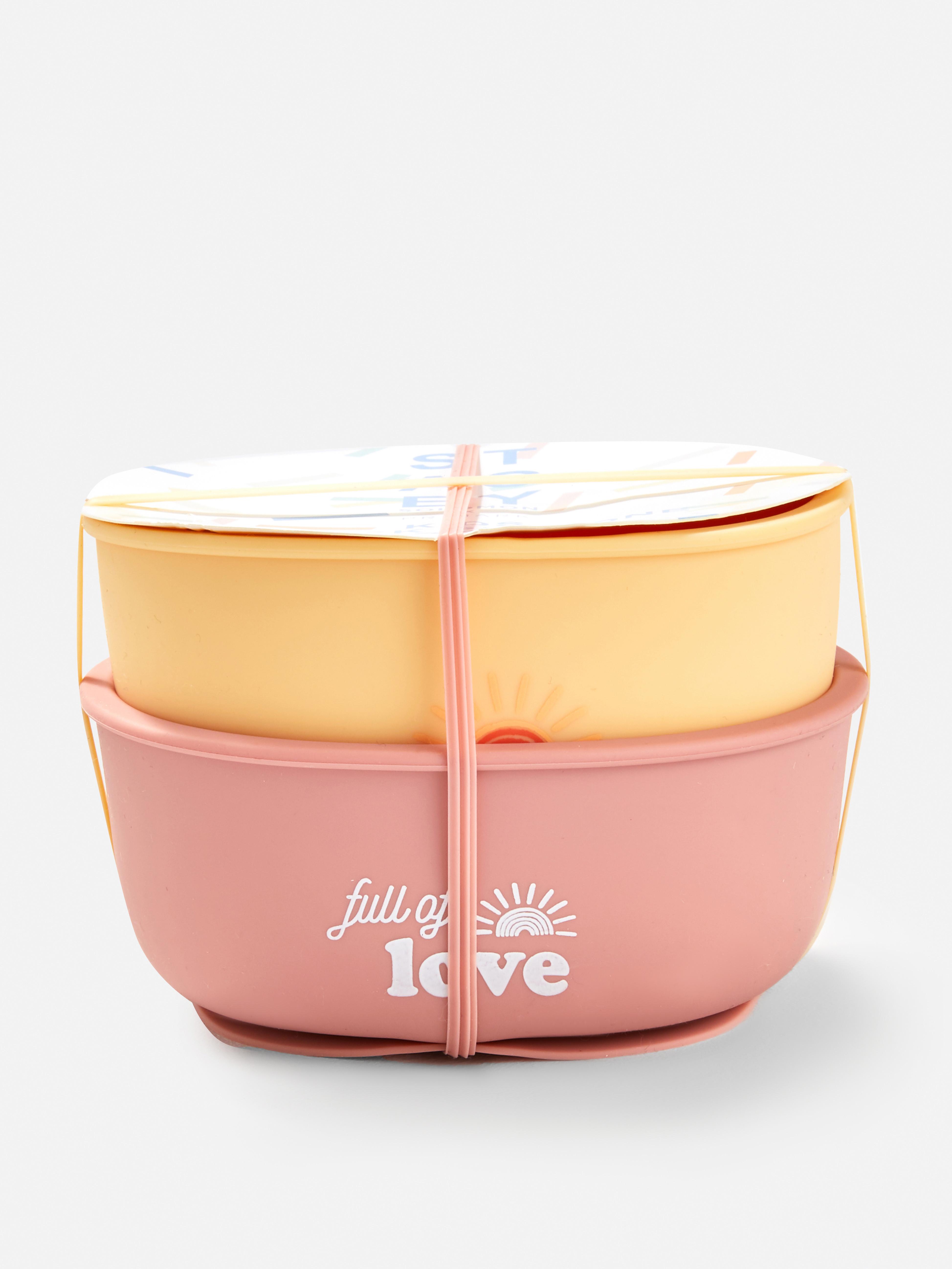 Mint Stacey Solomon 2Pack Silicone Bowls Primark