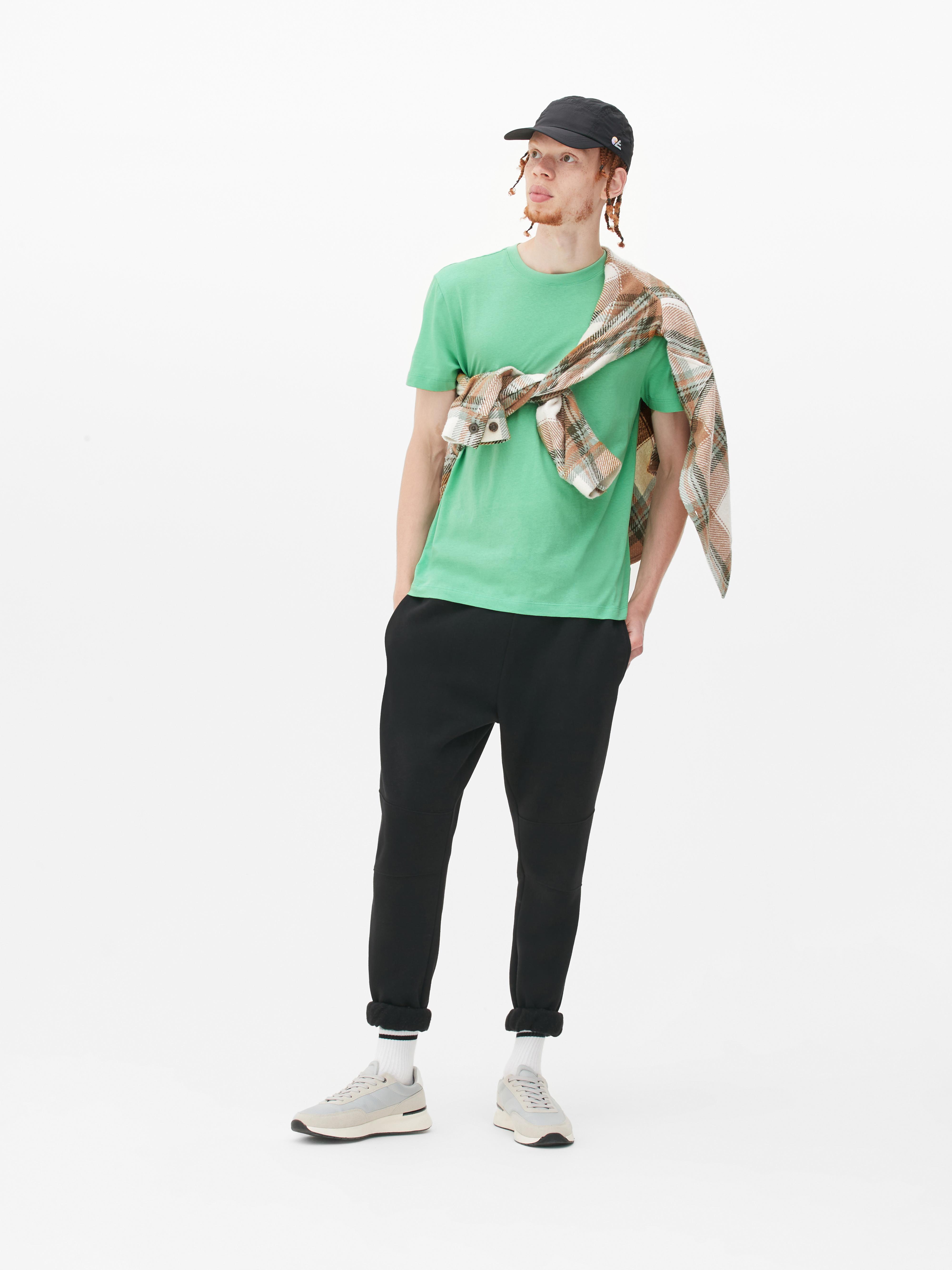 Crew Neck Cotton Tshirt Primark