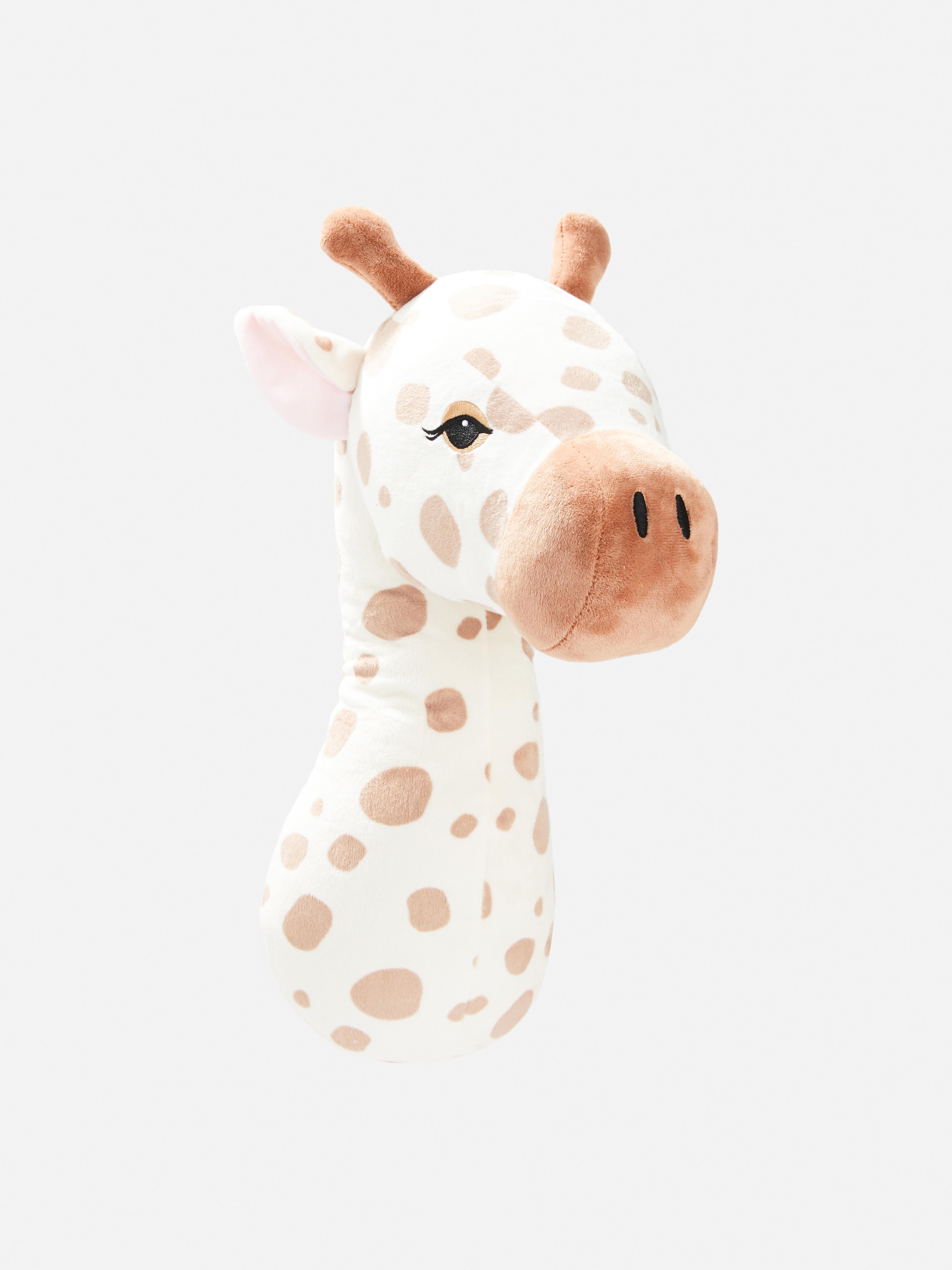 Orange Giraffe Hanging Plush Toy Primark