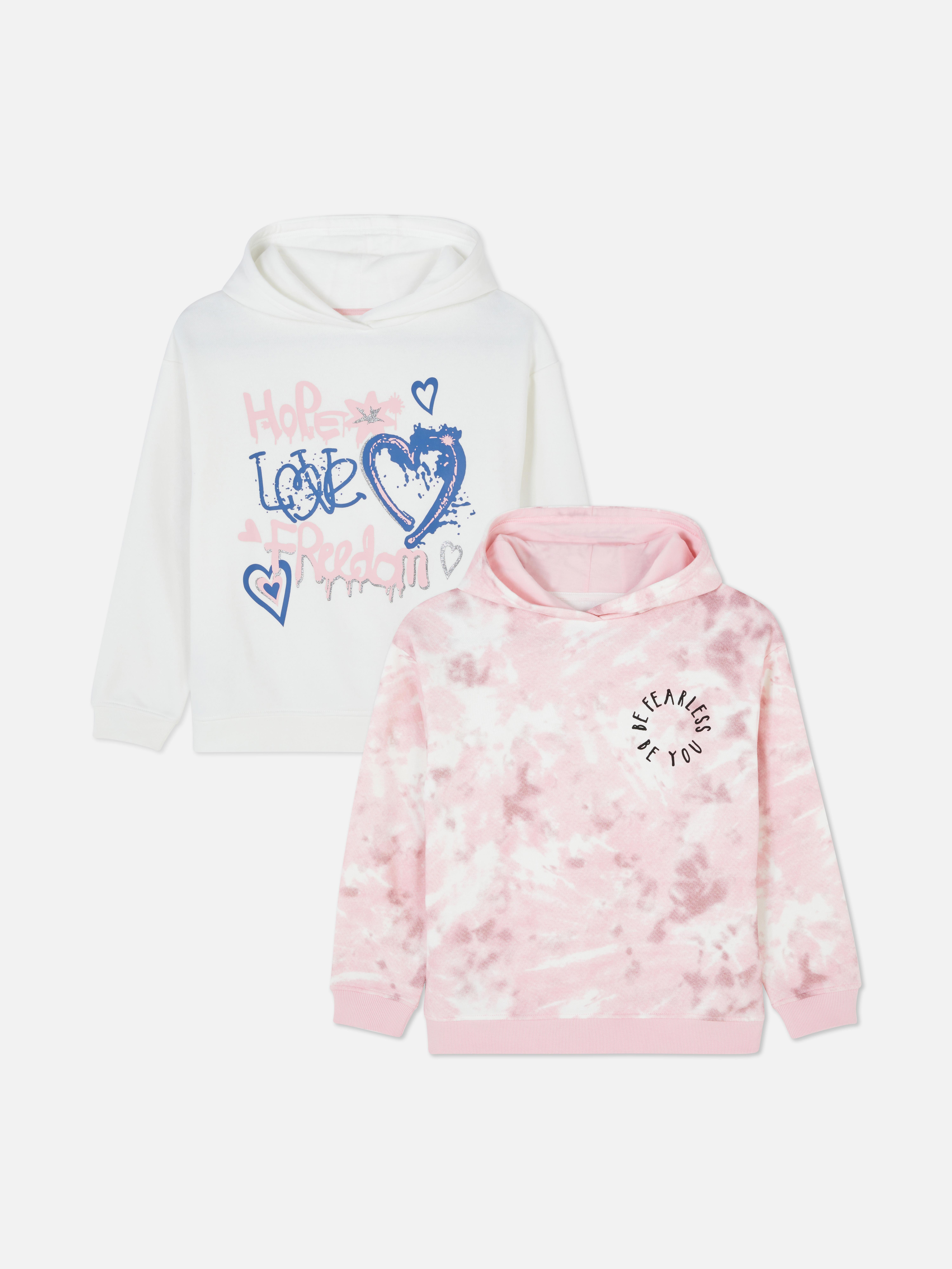 2pk Pullover Hoodies Primark