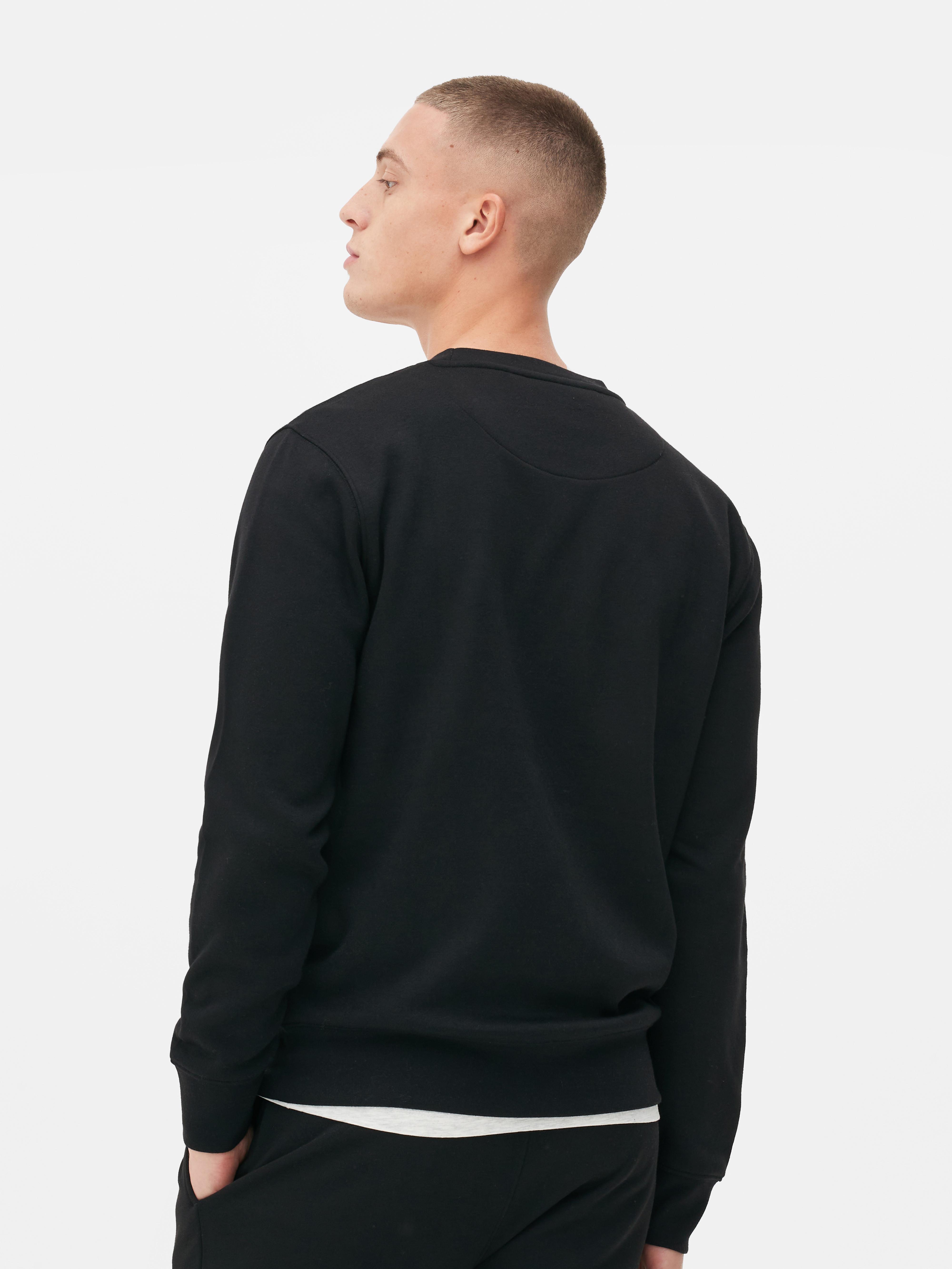 Men's Black Classic Sweatshirt Primark