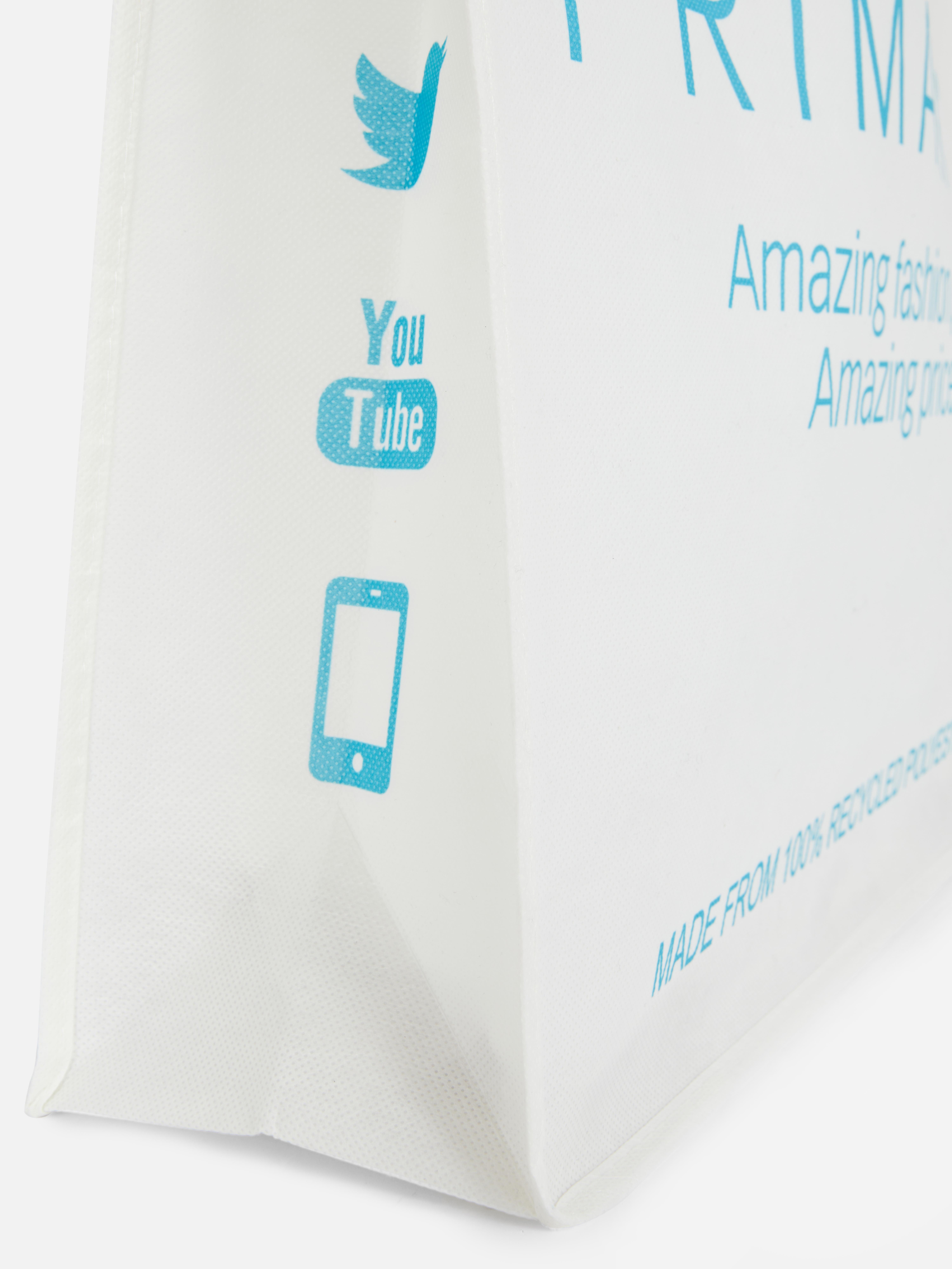 Borsa riutilizzabile grande Primark Bianco Donna Primark