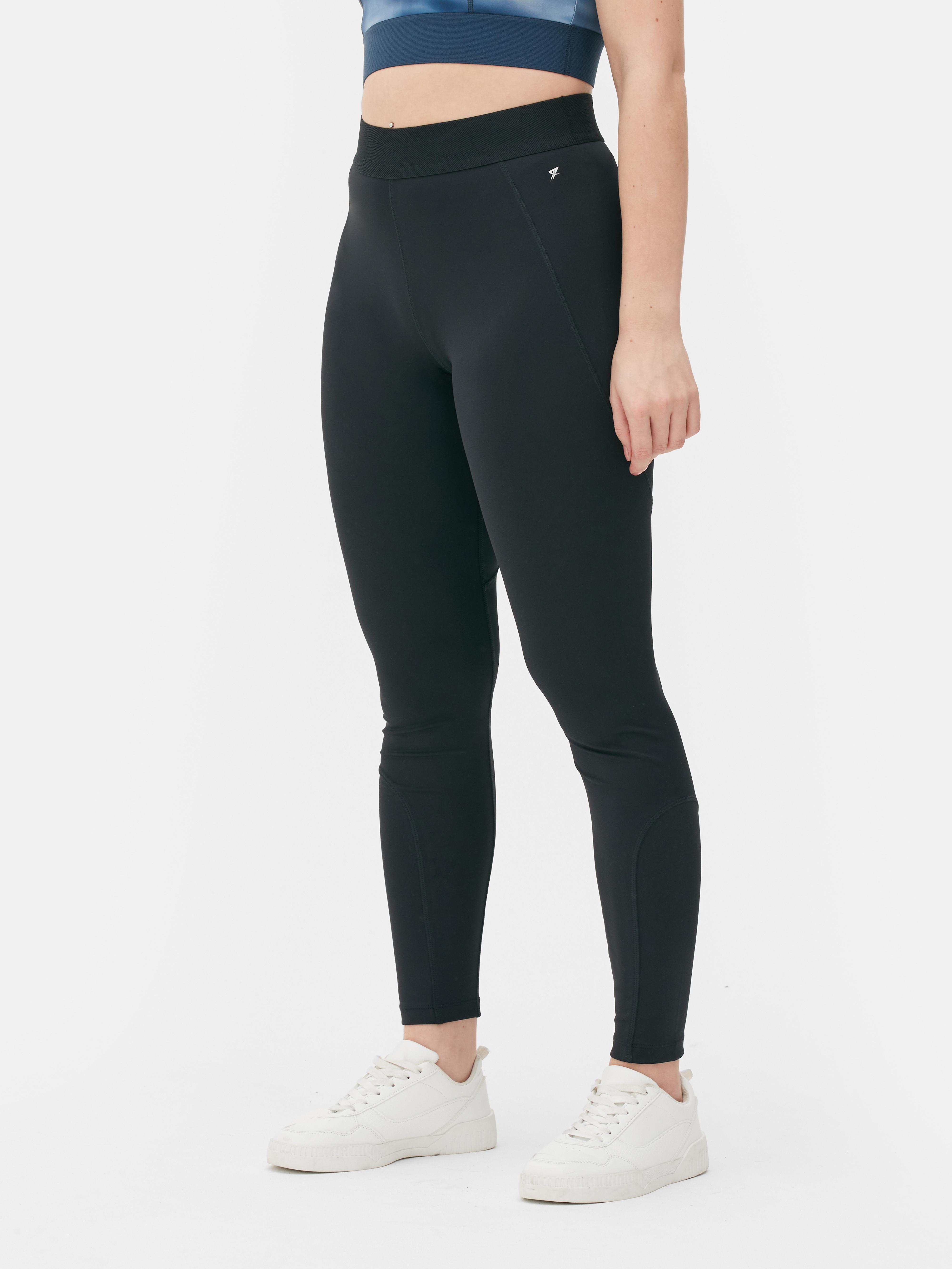 Women's Black Performance Gym Leggings Penneys