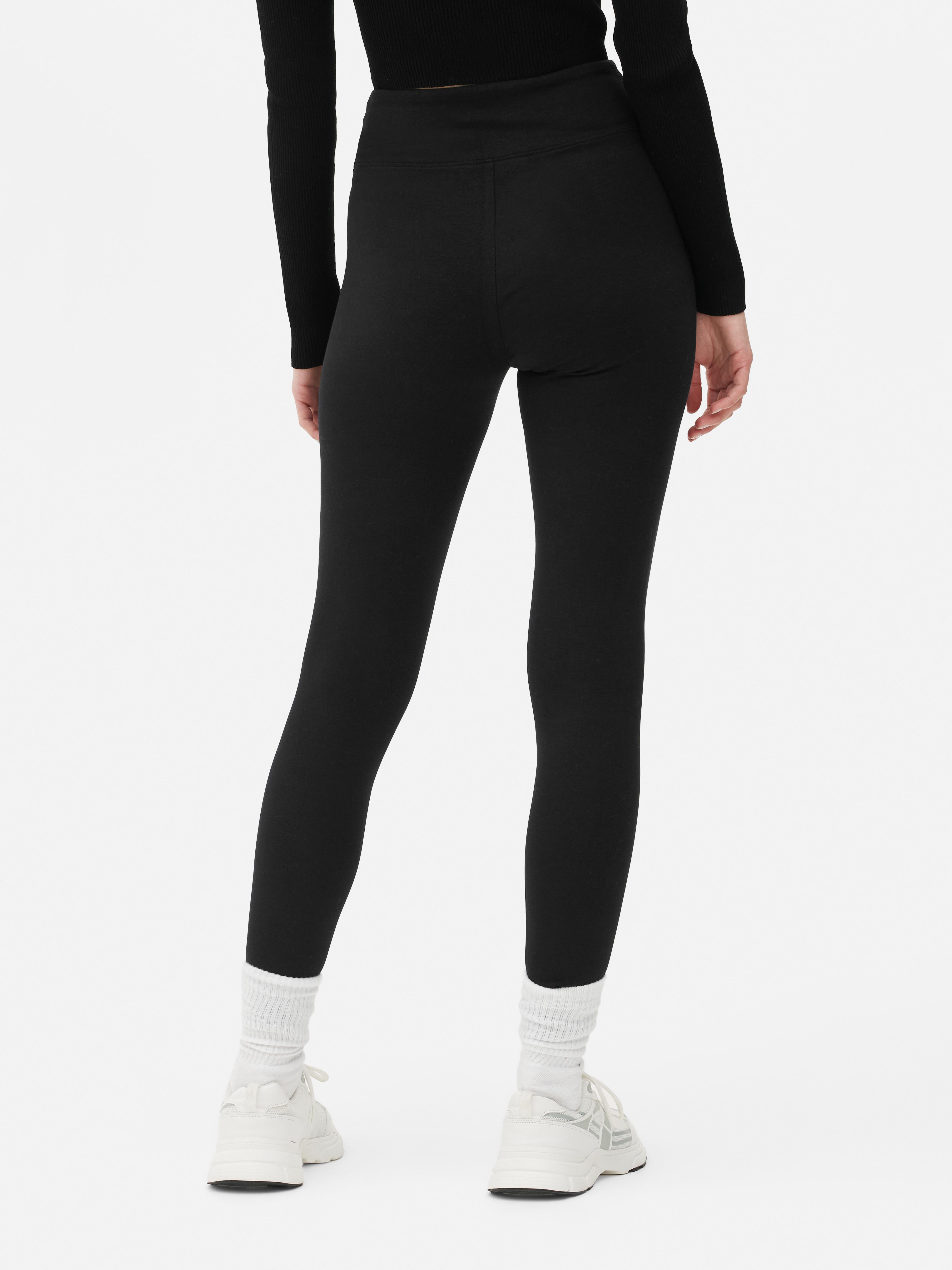 Womens Black High Waist Leggings Primark