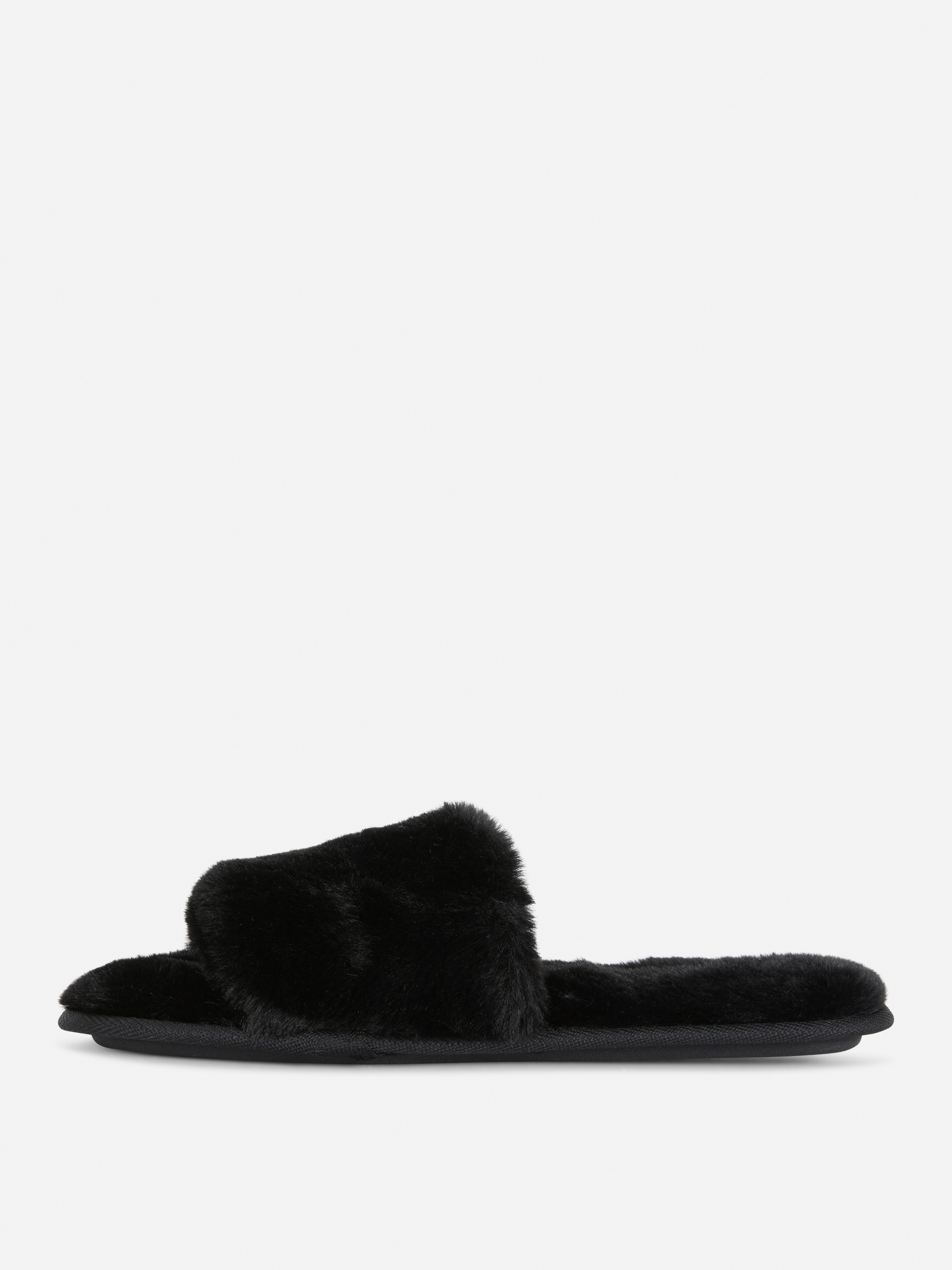 Faux Fur Slippers Penneys