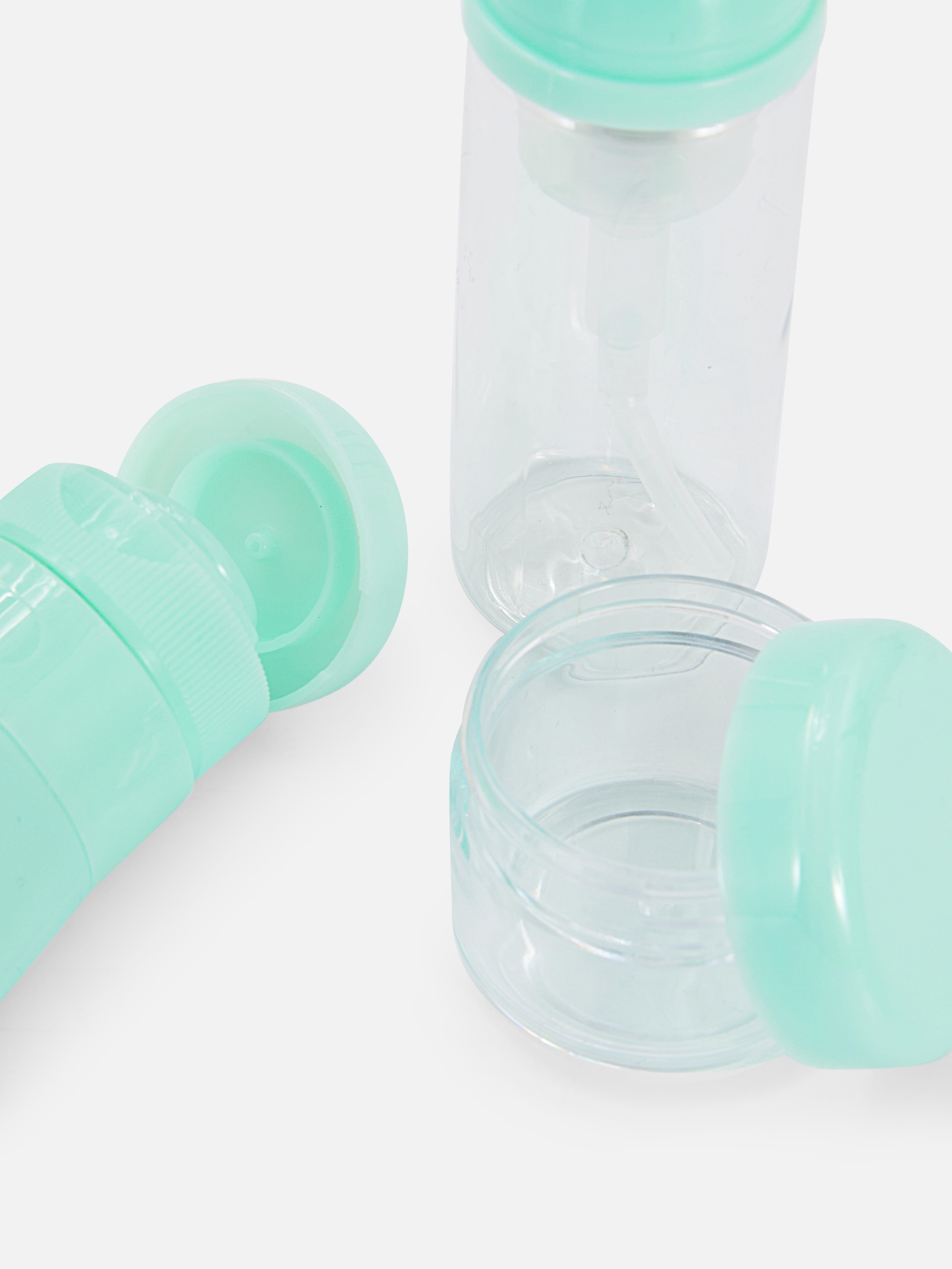 White Travel Bottles Set Primark