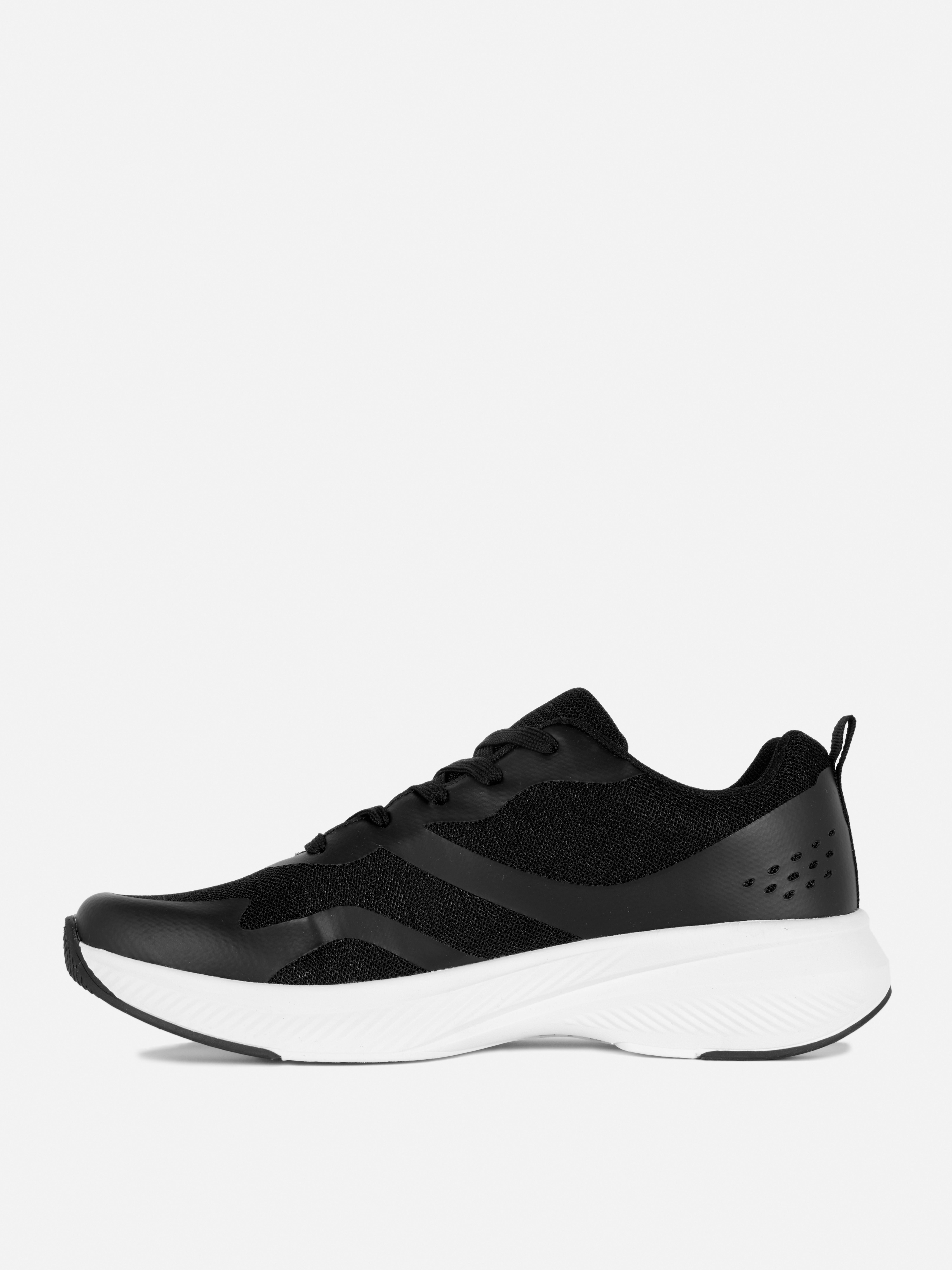 Scarpe da ginnastica stringate Nero/bianco Donna Primark