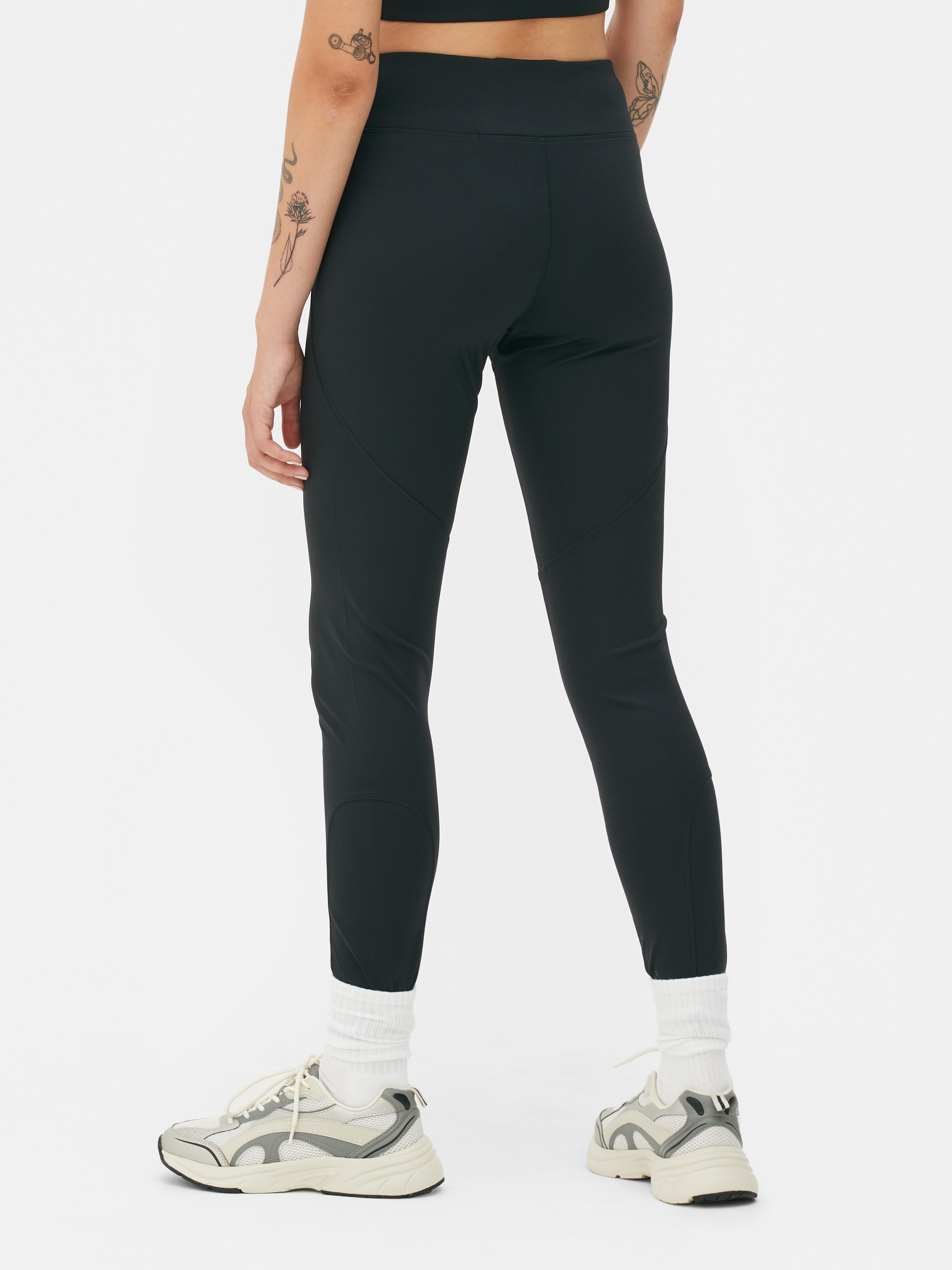 Womens Black Activate Performance Leggings Primark