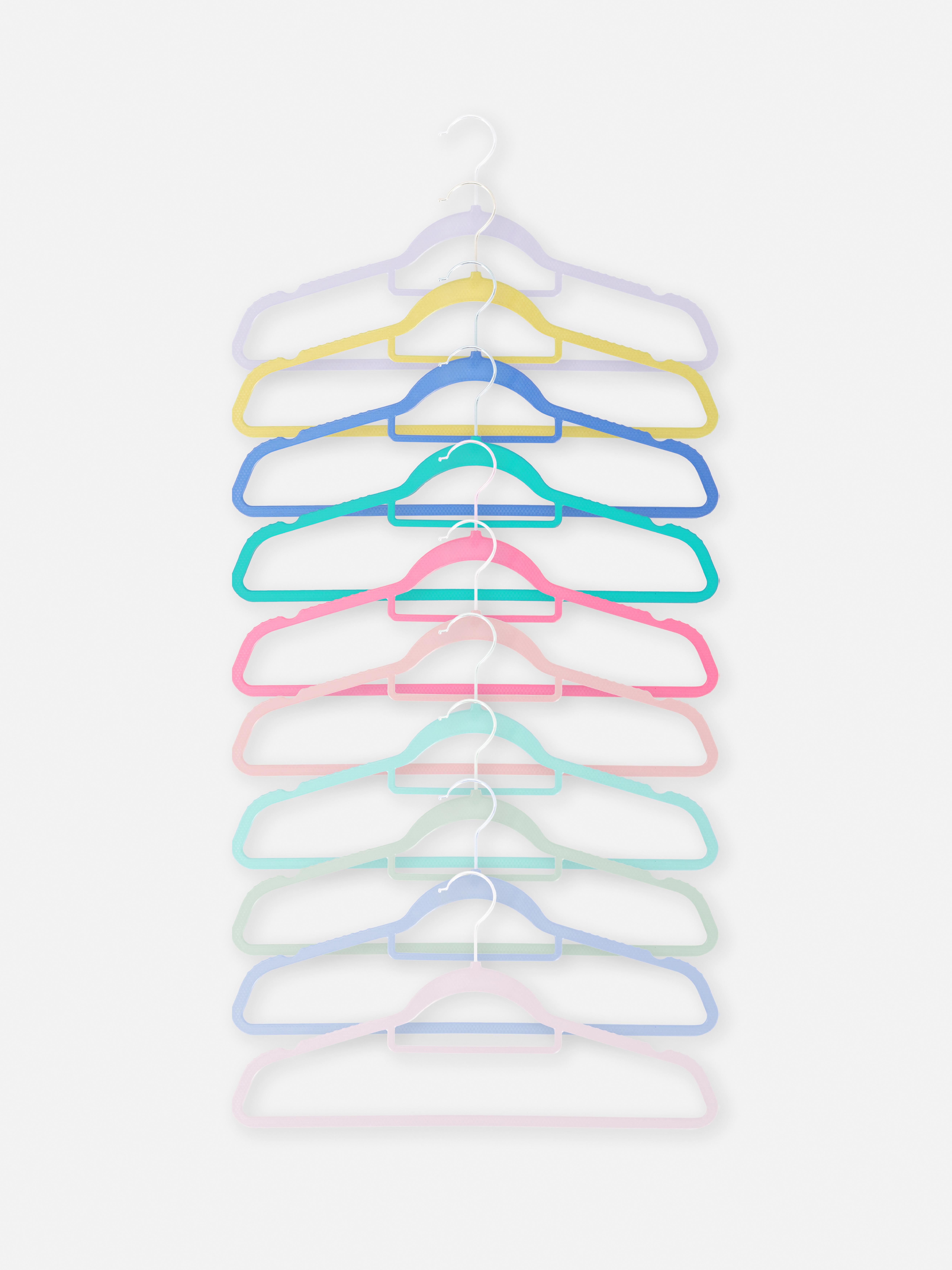 Multi 10pk Clothes Hangers Primark