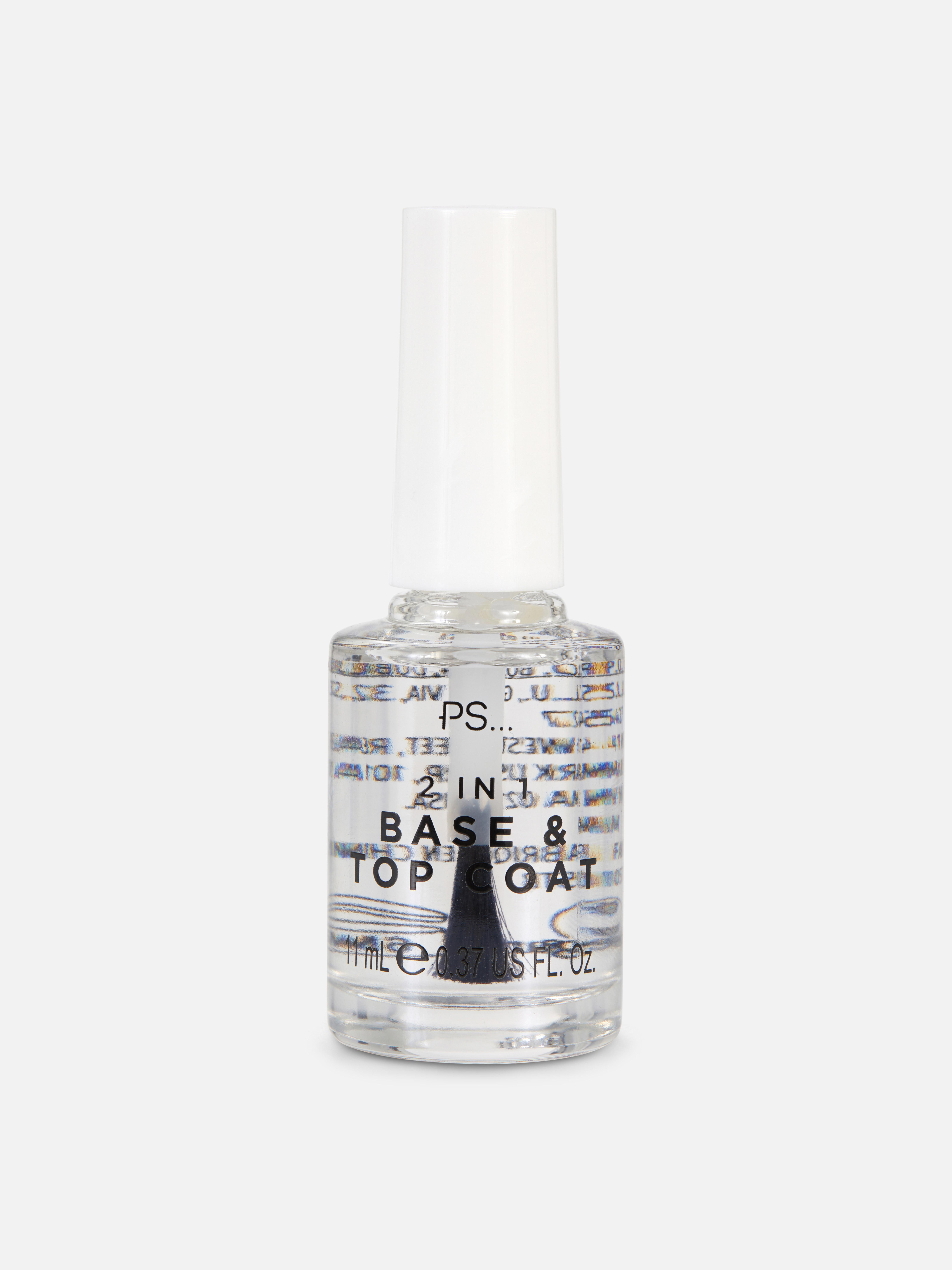 Clear PS... 2in1 Base and Top Coat Nail Polish Primark