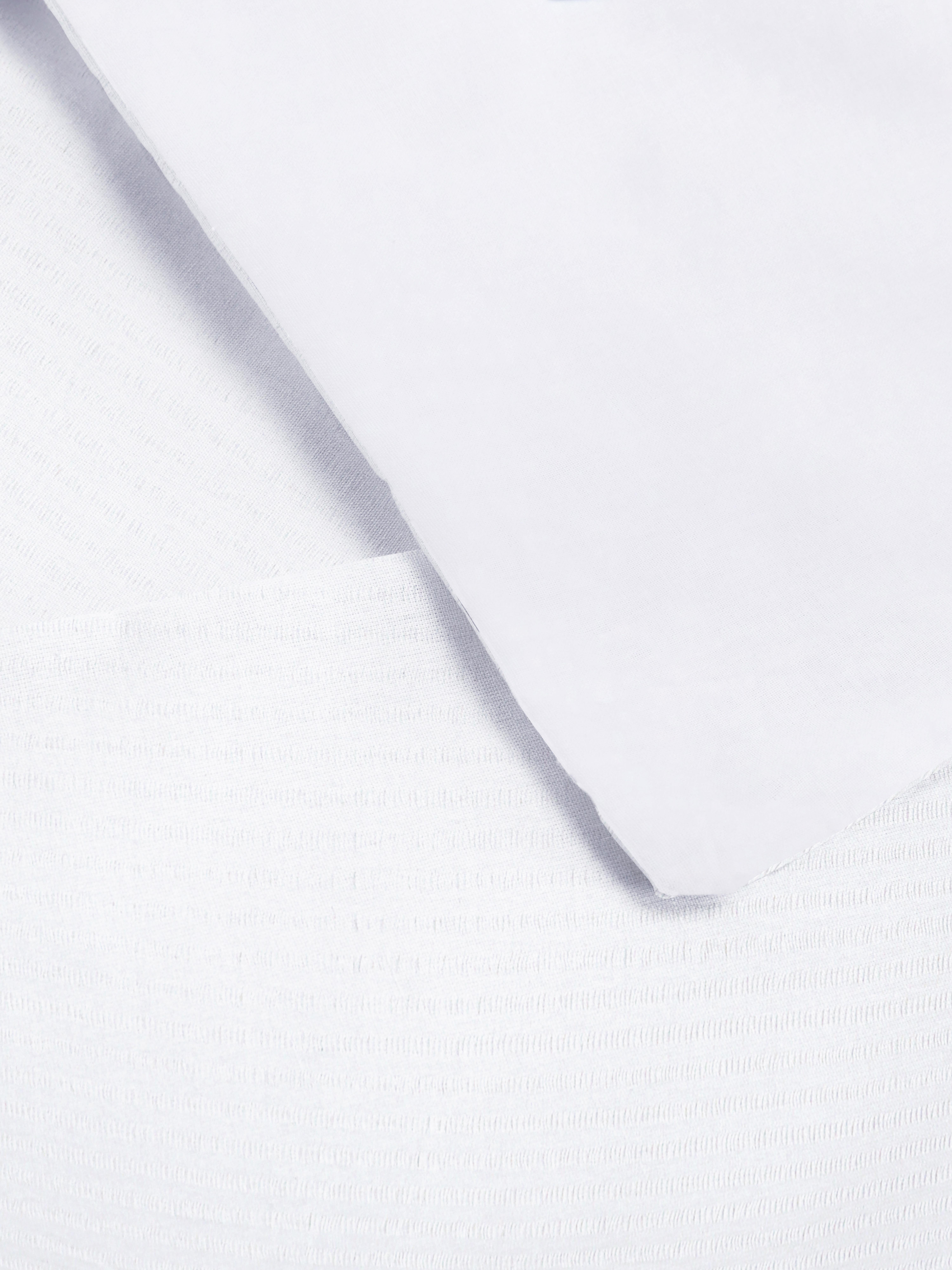 White Seersucker Double Duvet Cover Primark