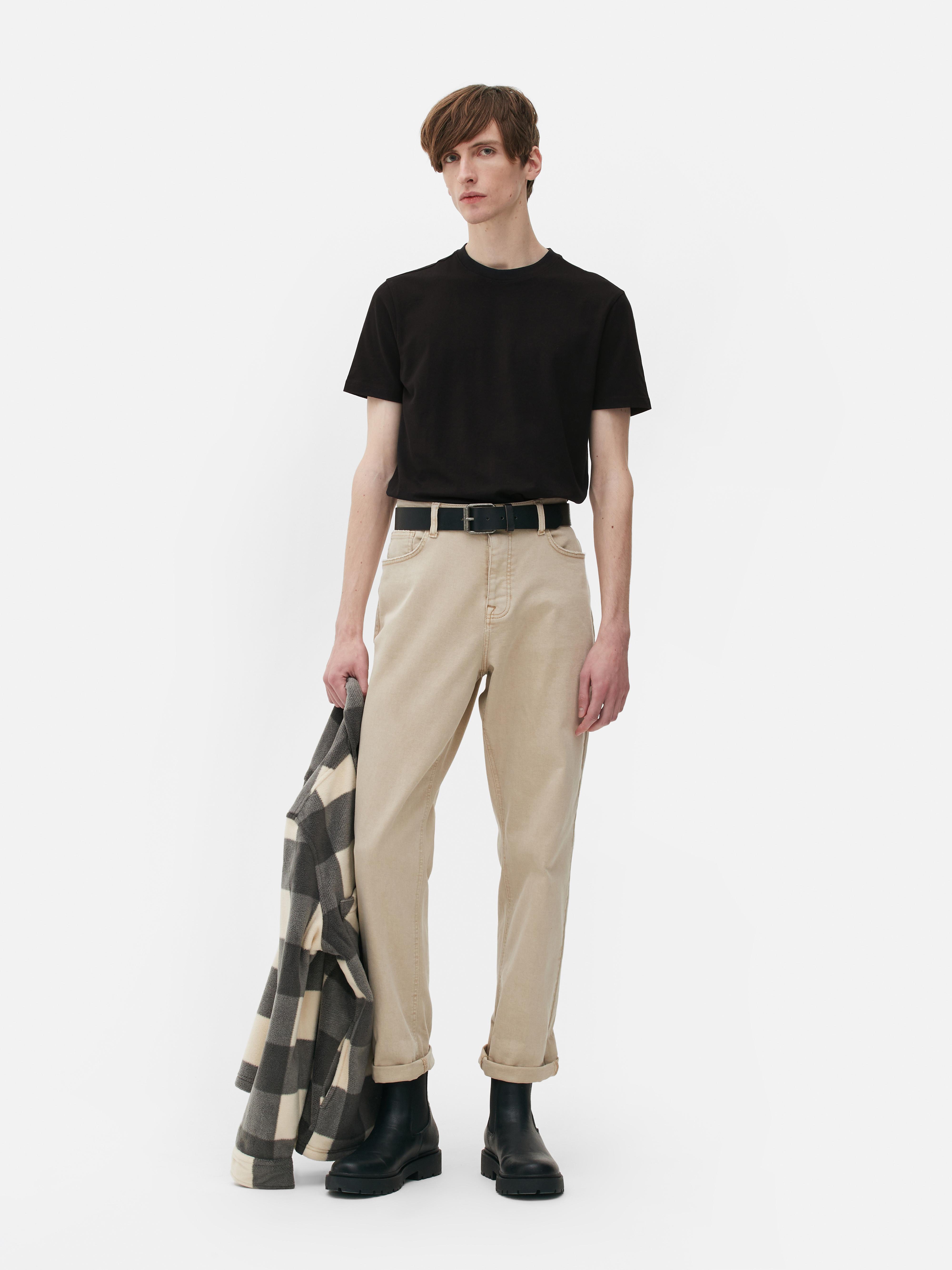 Mens Black Slim Fit Tshirt Primark