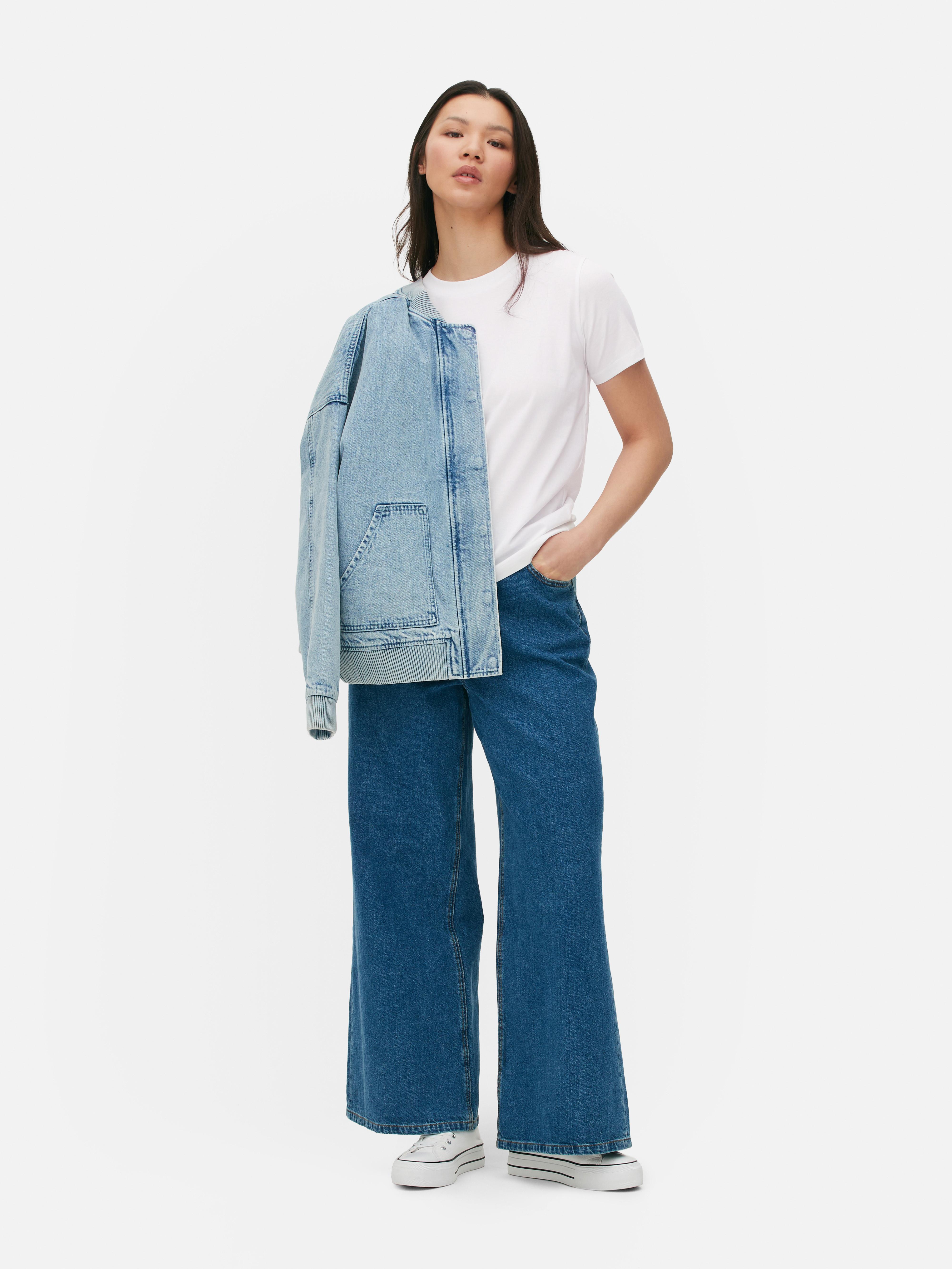 Women's White Classic Cotton TShirt Primark