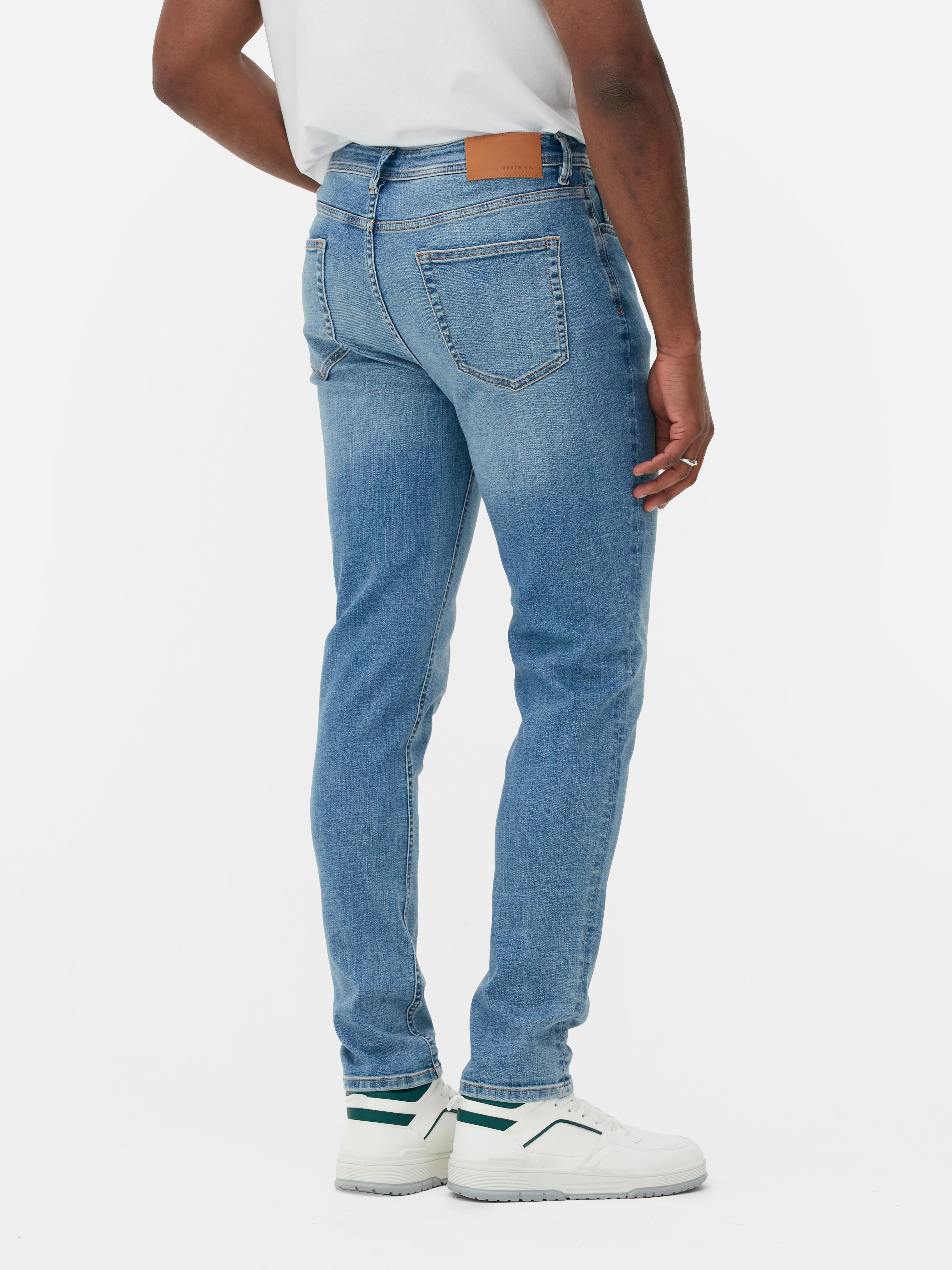 Mens Light Blue Slim Fit Denim Jeans Primark