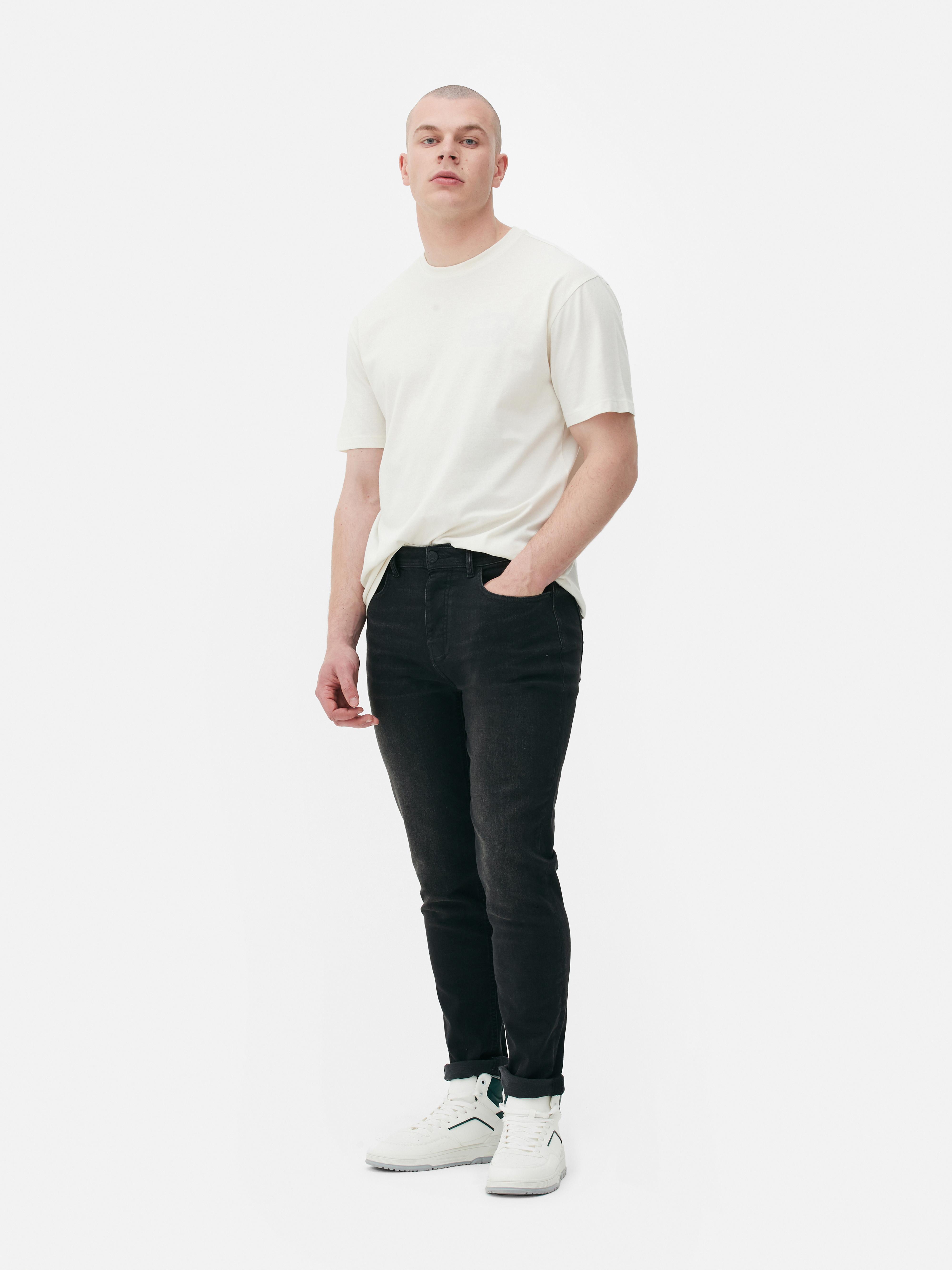 Men's Black 2 Slim Fit Jeans Primark