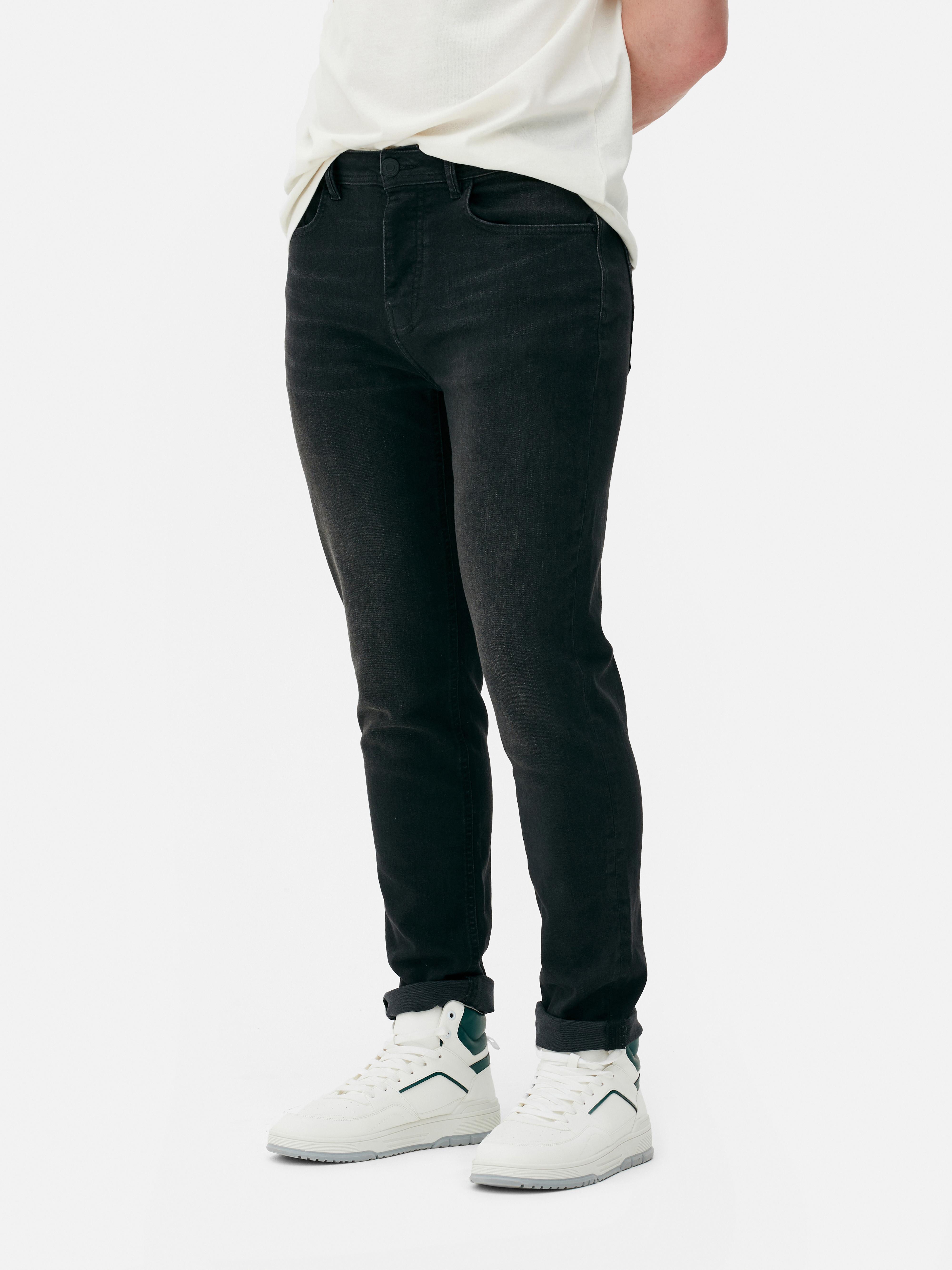 Men's Black 2 Slim Fit Jeans Primark