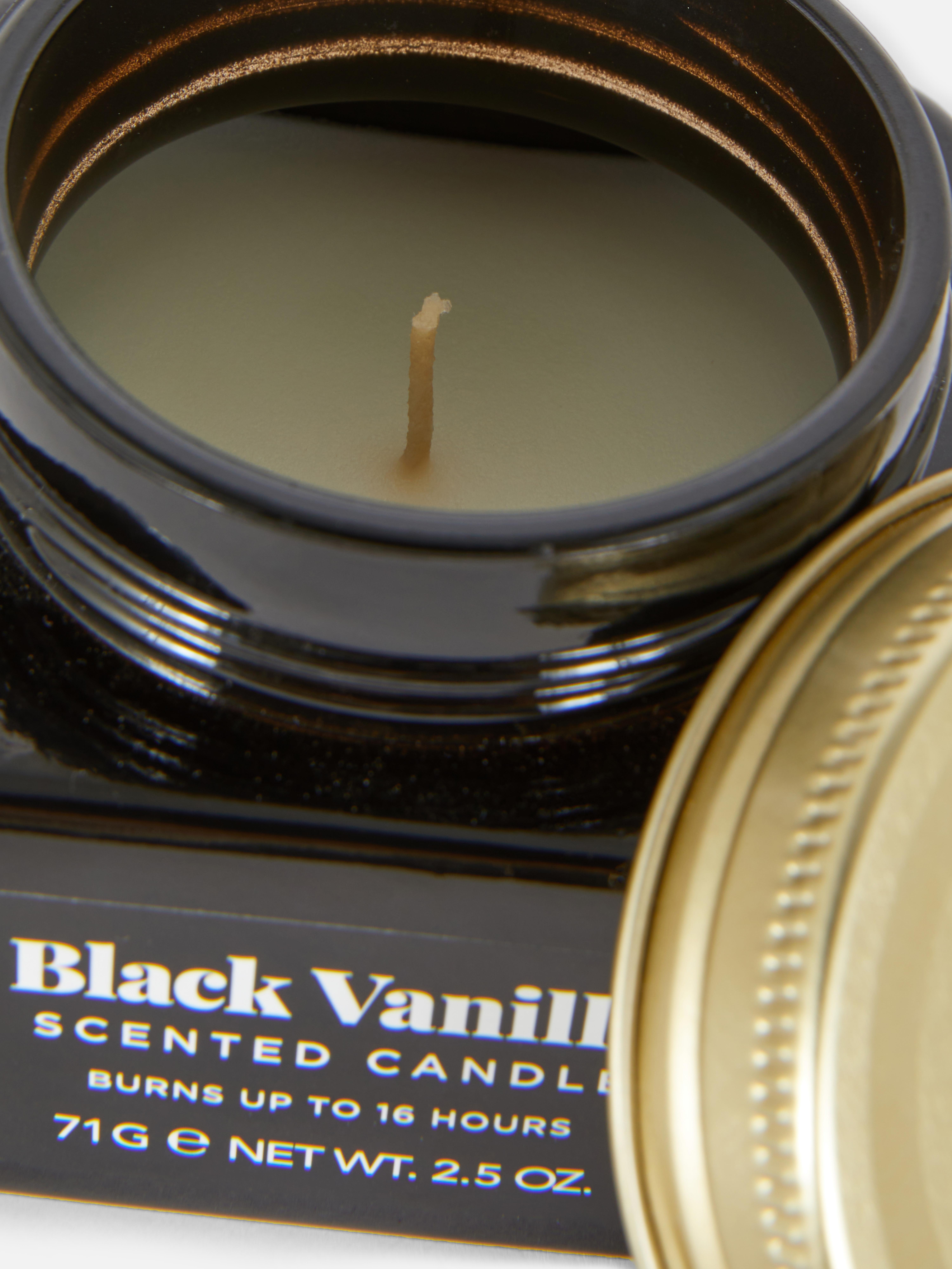 Black Small Scented Jar Candle Primark