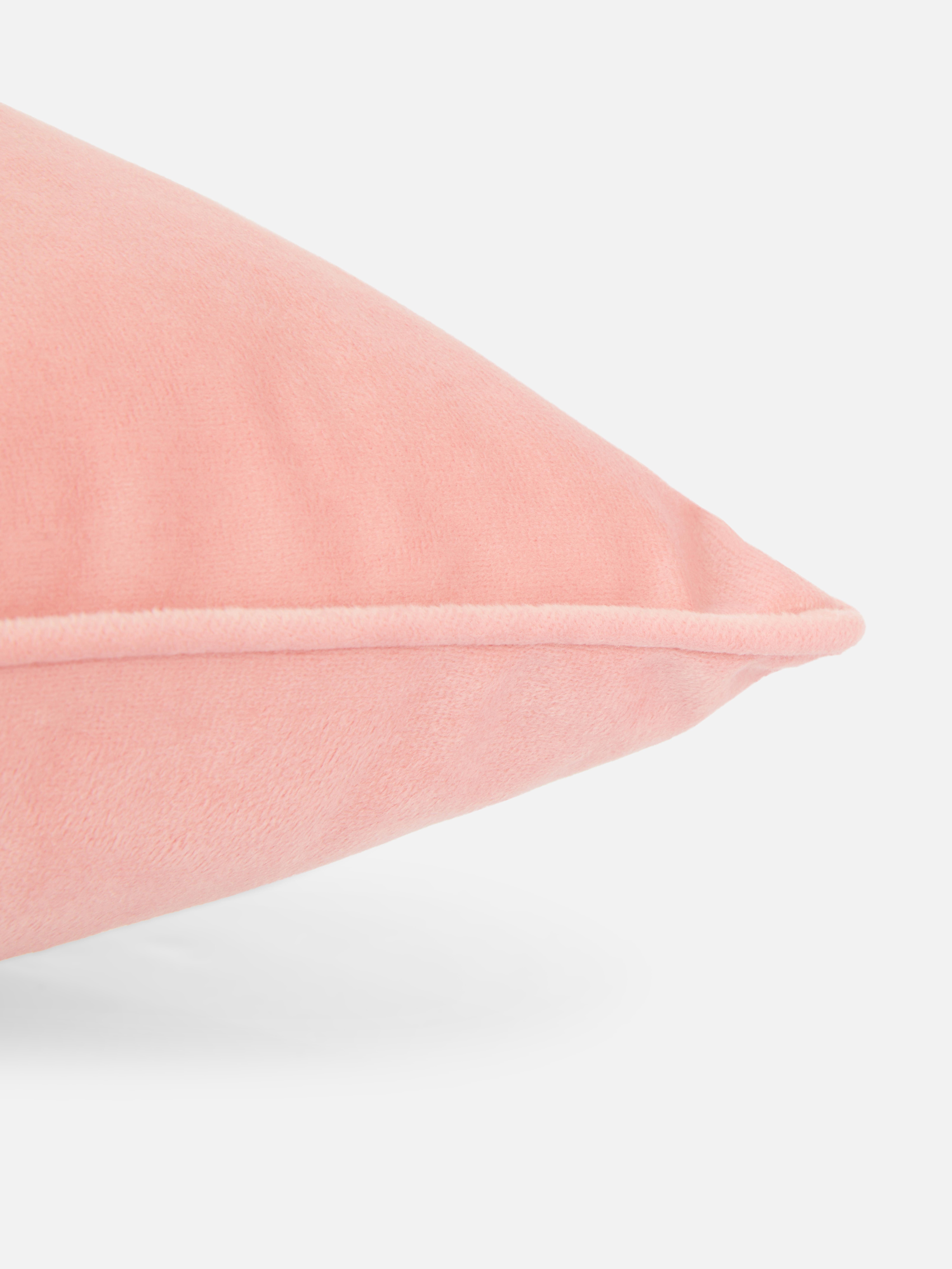 Pink 2pk Velvet Cushion Covers Primark