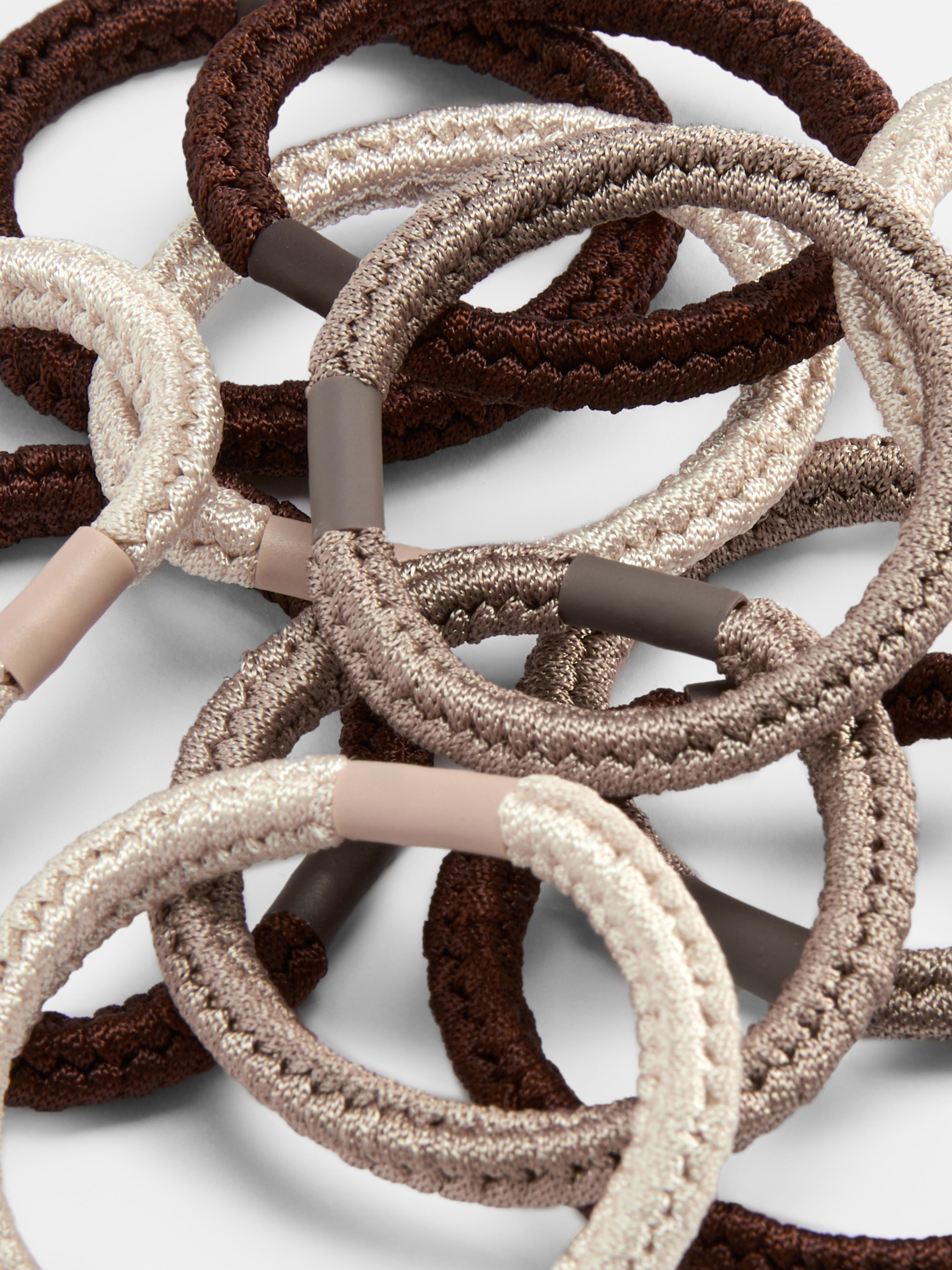 Womens Multi 12pk Chunky Hair Elastics Primark