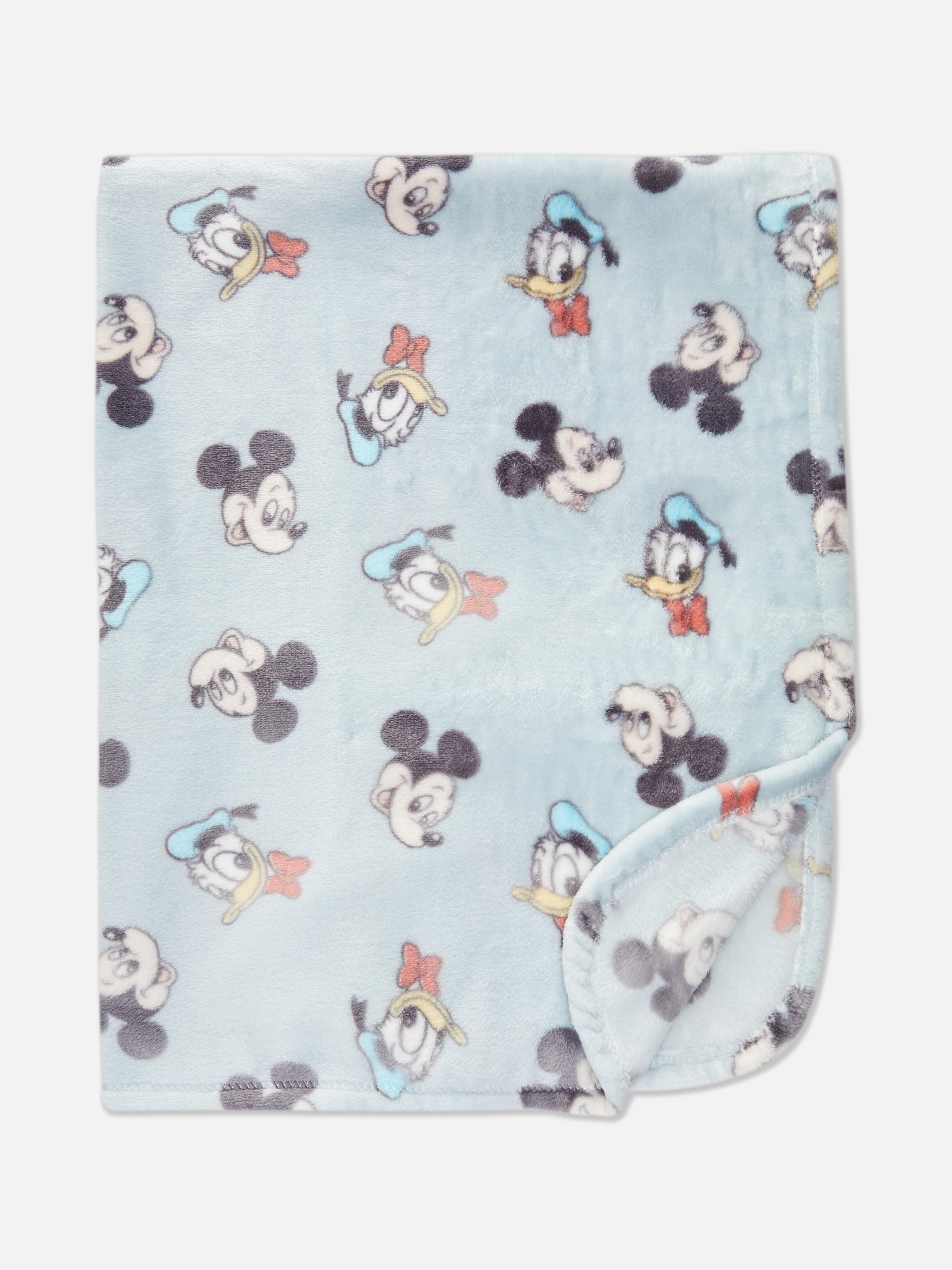 Newborn Baby Boys Blue Disney’s Mickey Mouse & Friends Blanket Primark