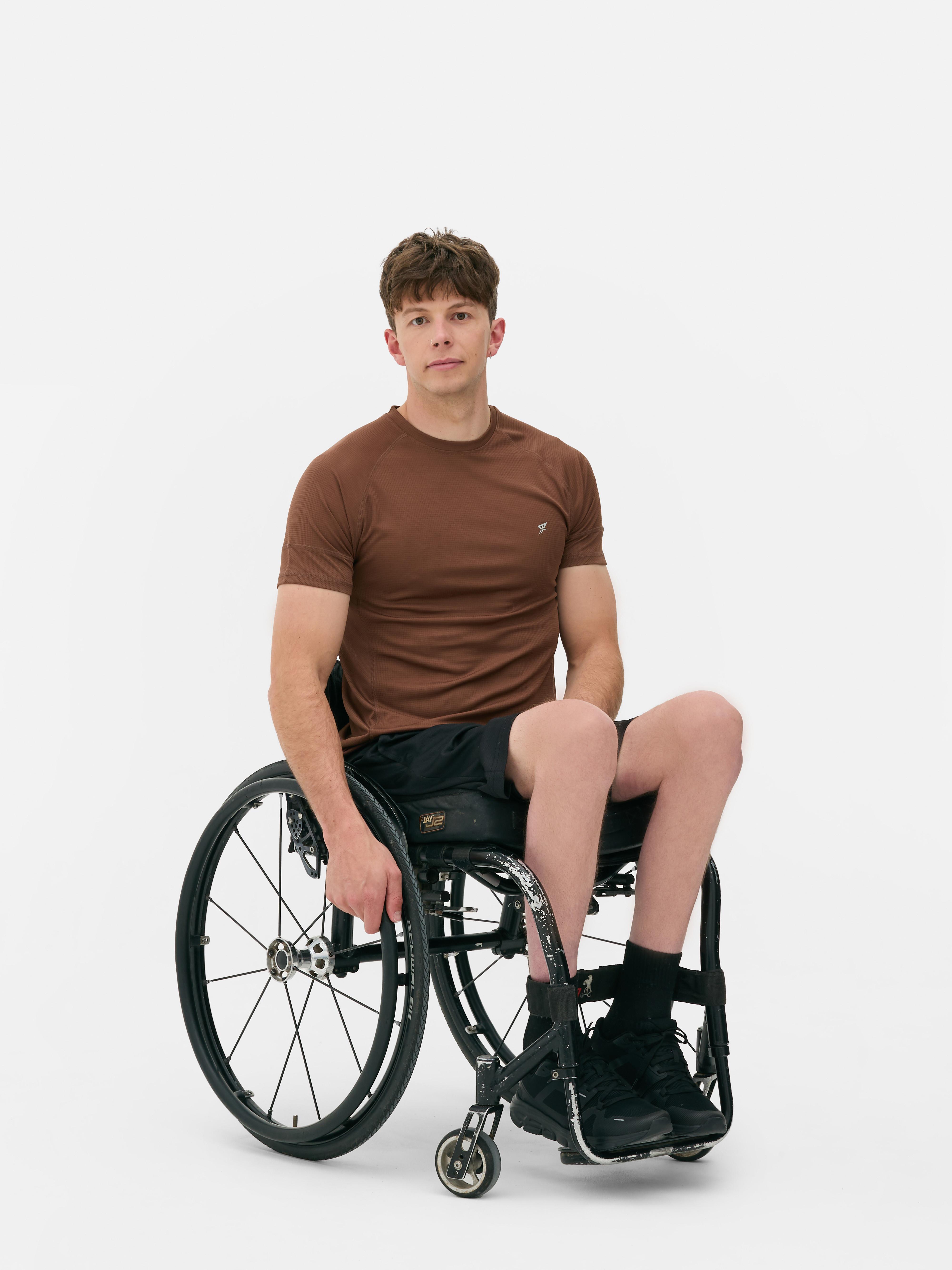 Men's Brown Gym TShirt Primark