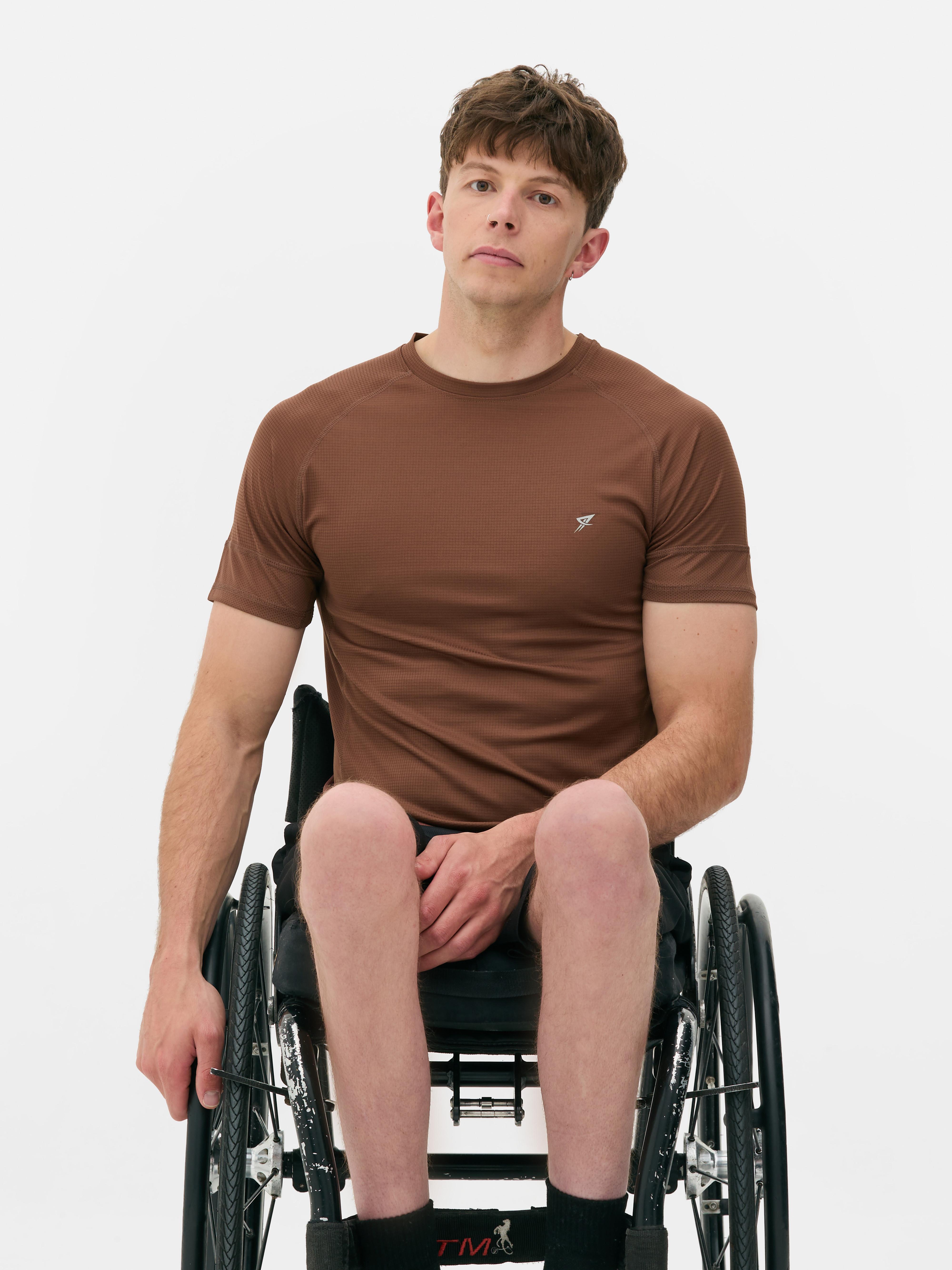 Men's Brown Gym TShirt Primark