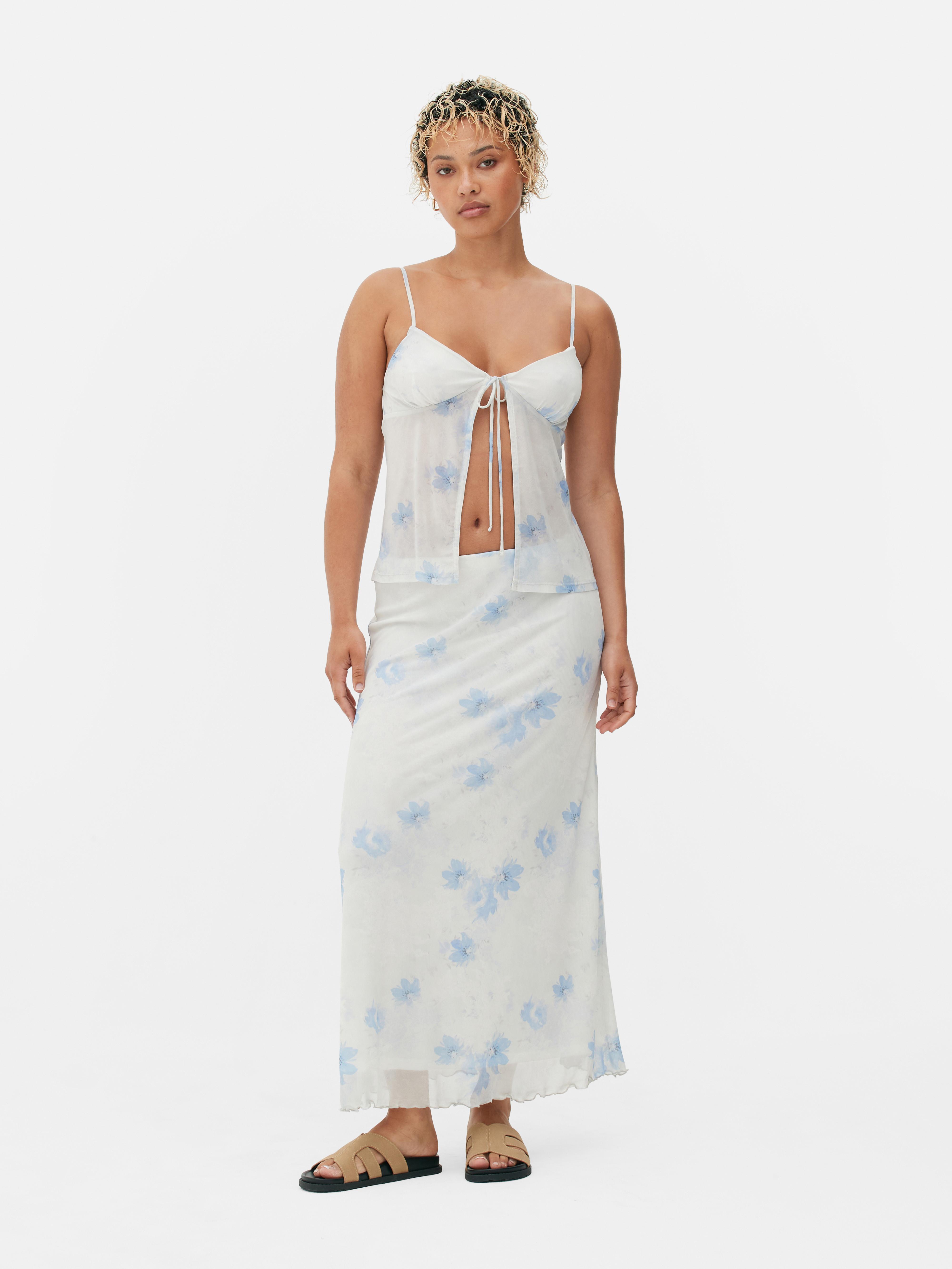 Women's Multi Floral Mesh Cami Primark