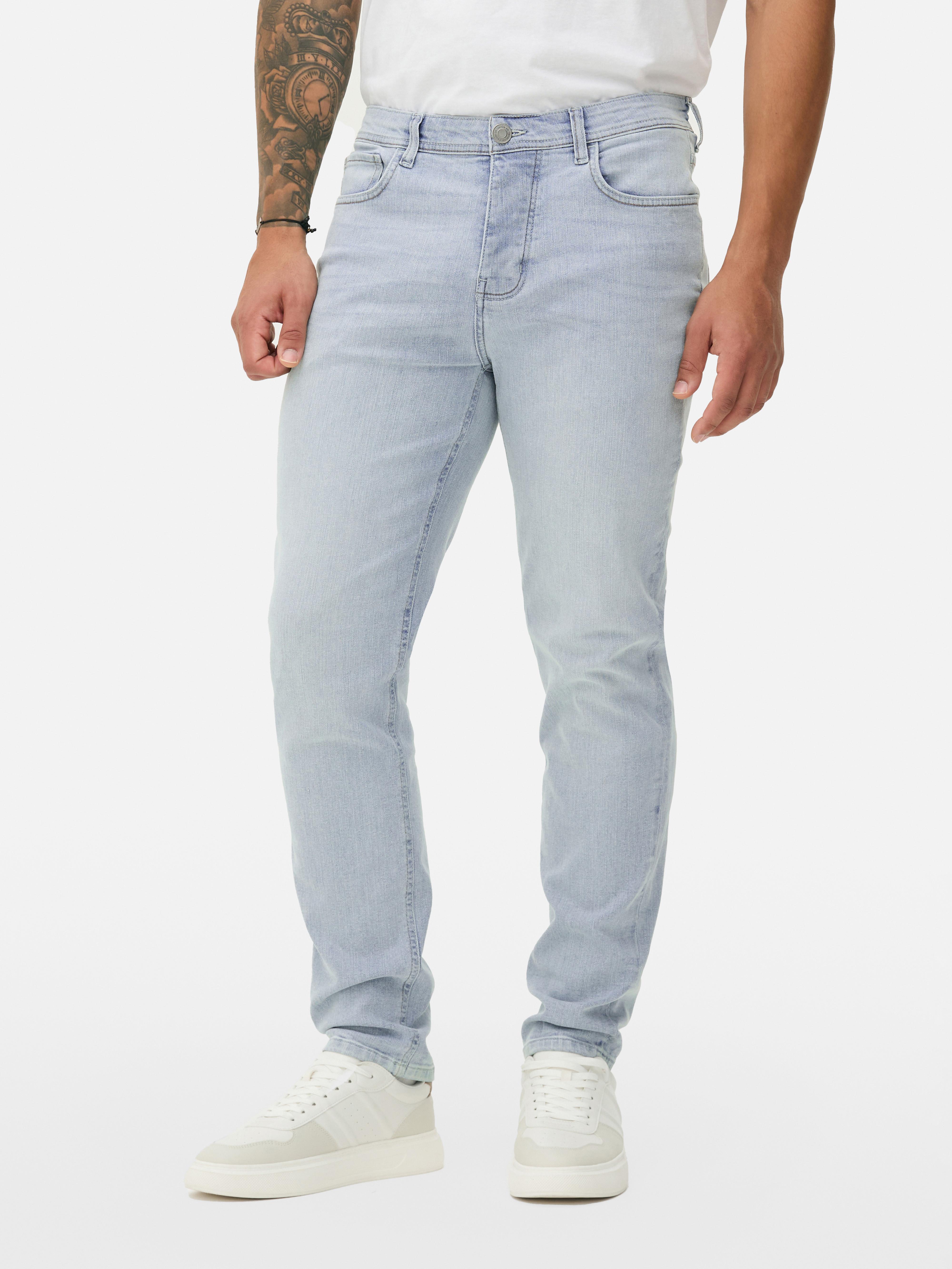 Men's Light Blue Stretch Slim Jeans Penneys