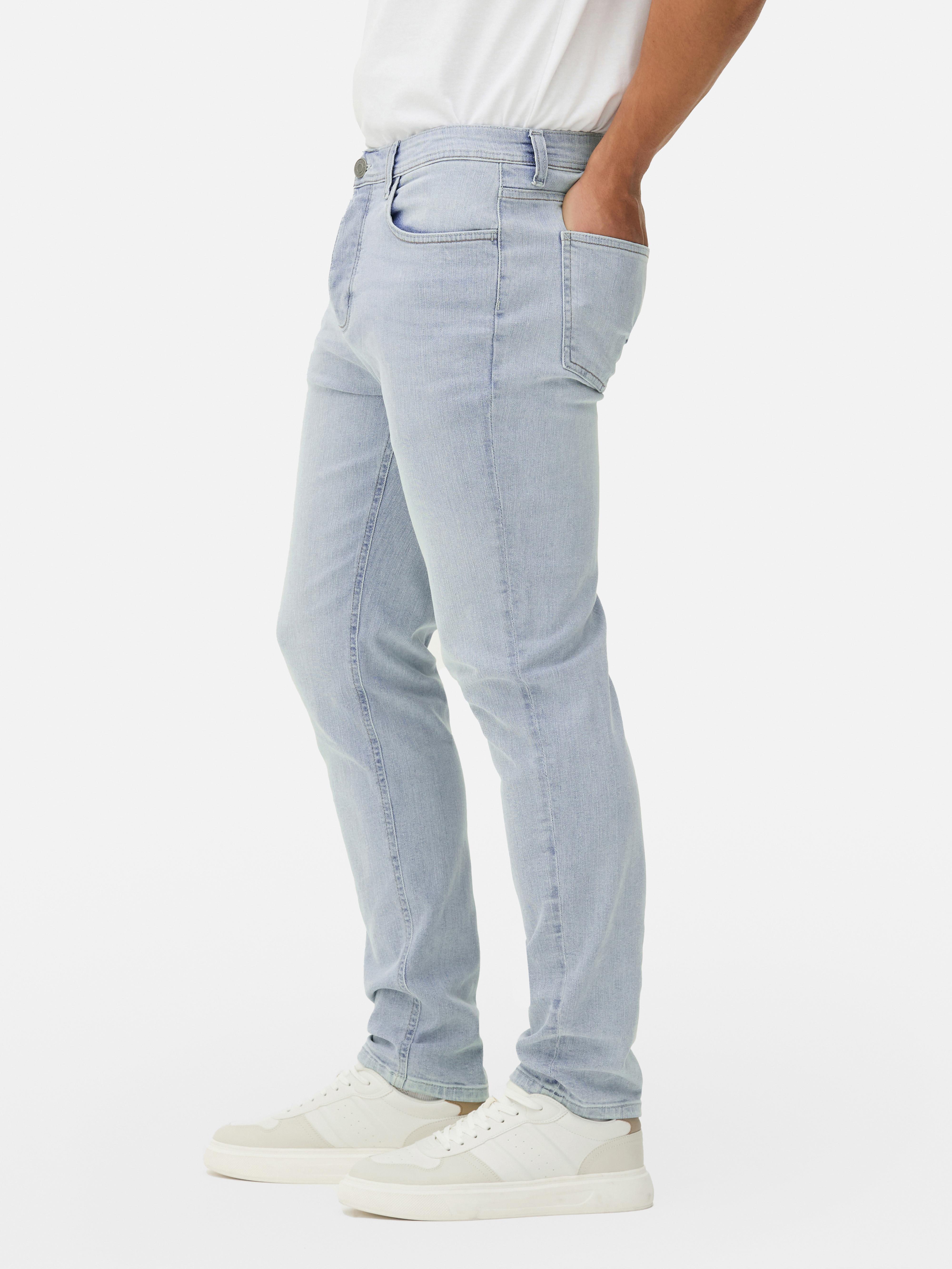 Men's Light Blue Stretch Slim Jeans Penneys