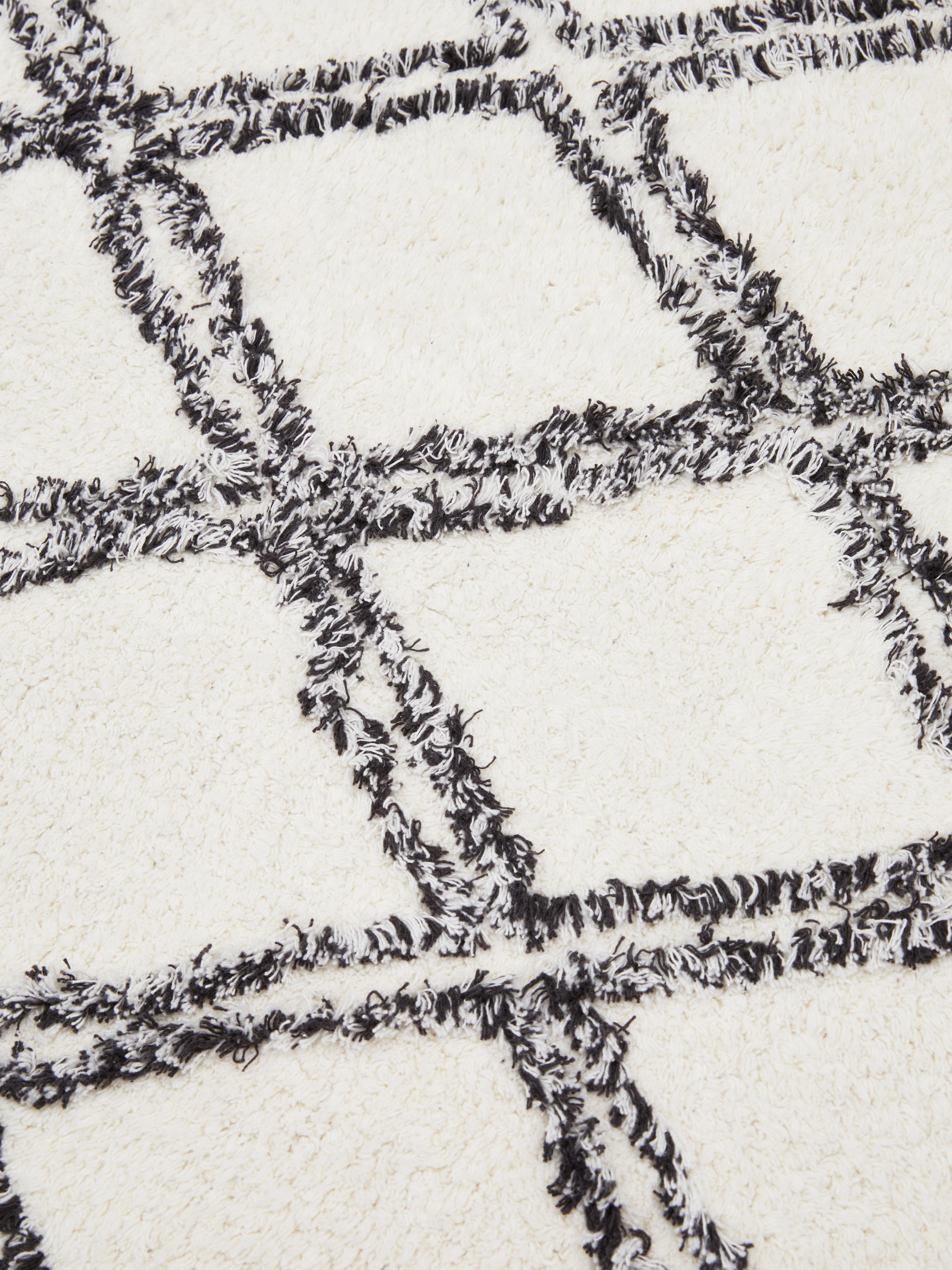 Ivory Lattice Pattern Rug Penneys