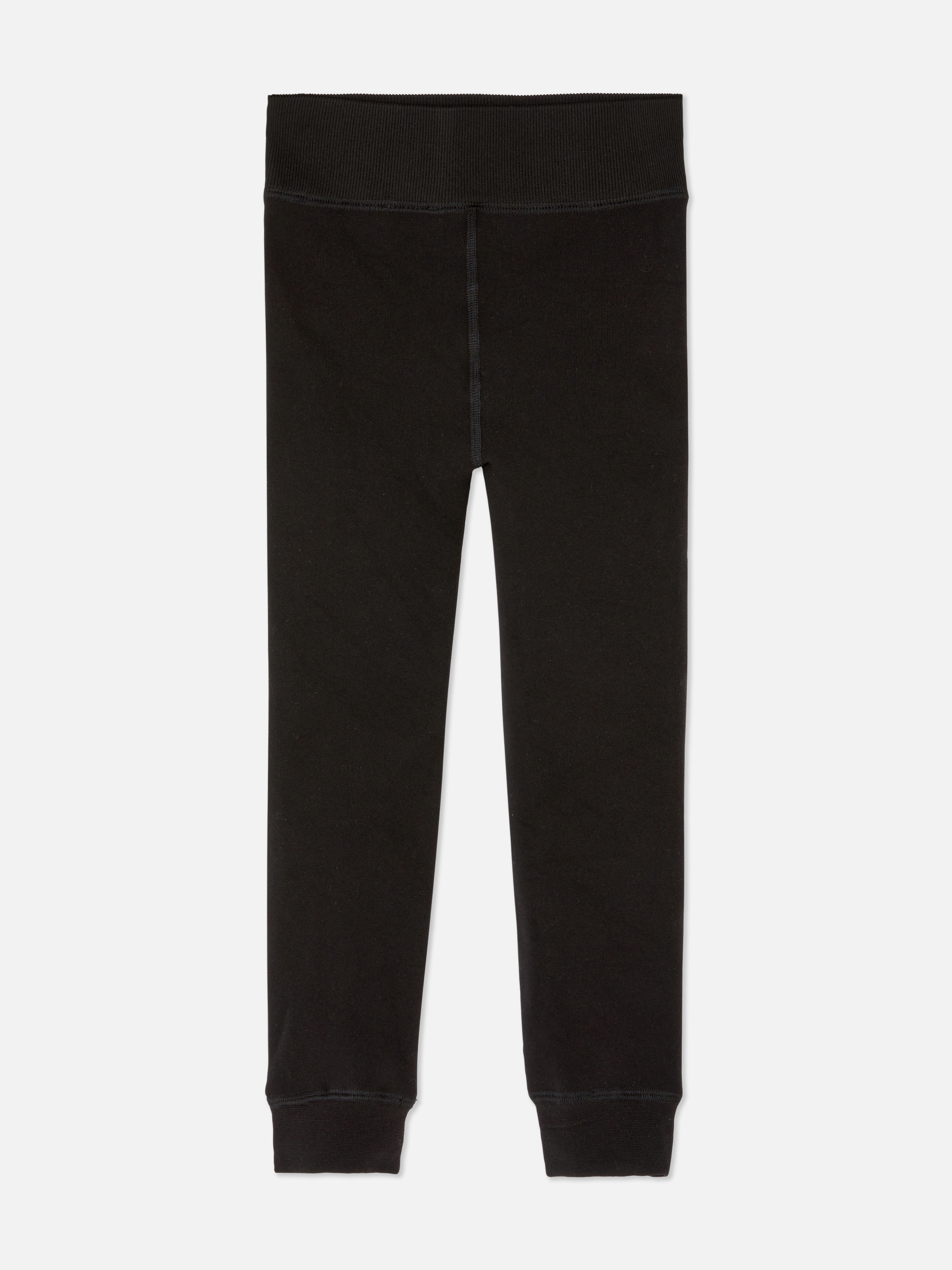 Boys Charcoal Fleece Lined Thermal Leggings Primark