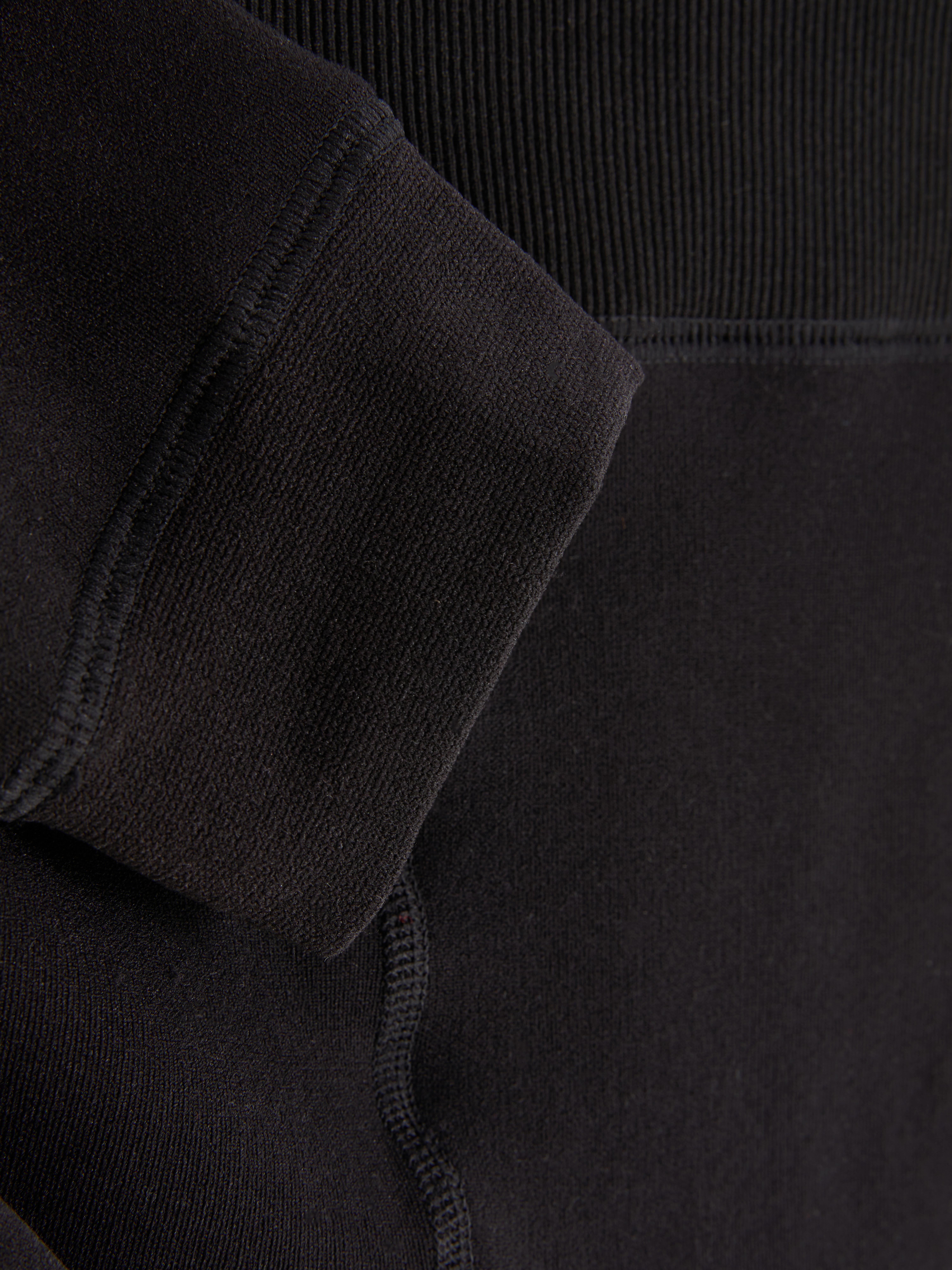 Boys Black FleeceLined Thermal Leggings Primark