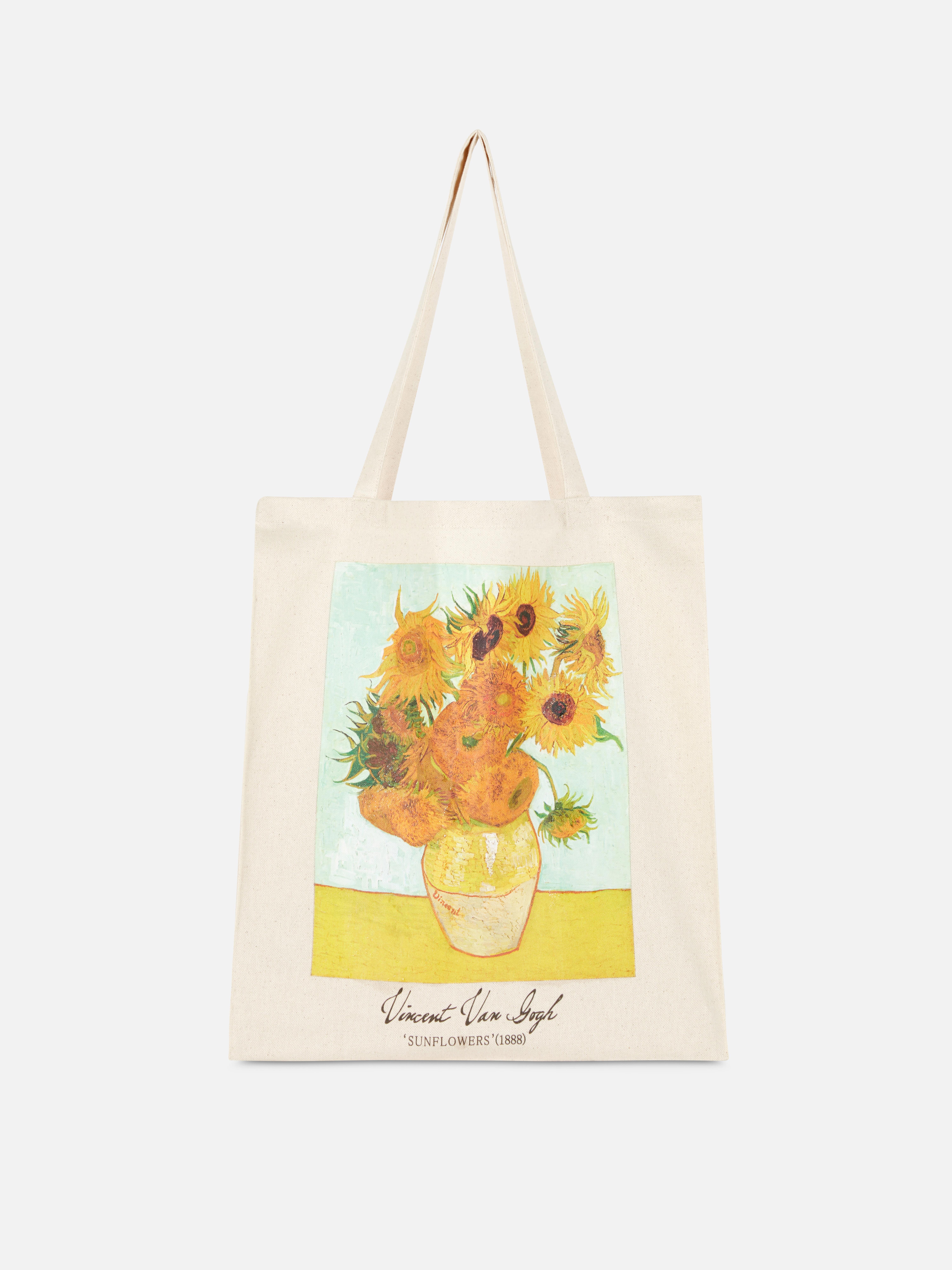 Women's Natural Vincent van Gogh Sunflowers Tote Bag Penneys