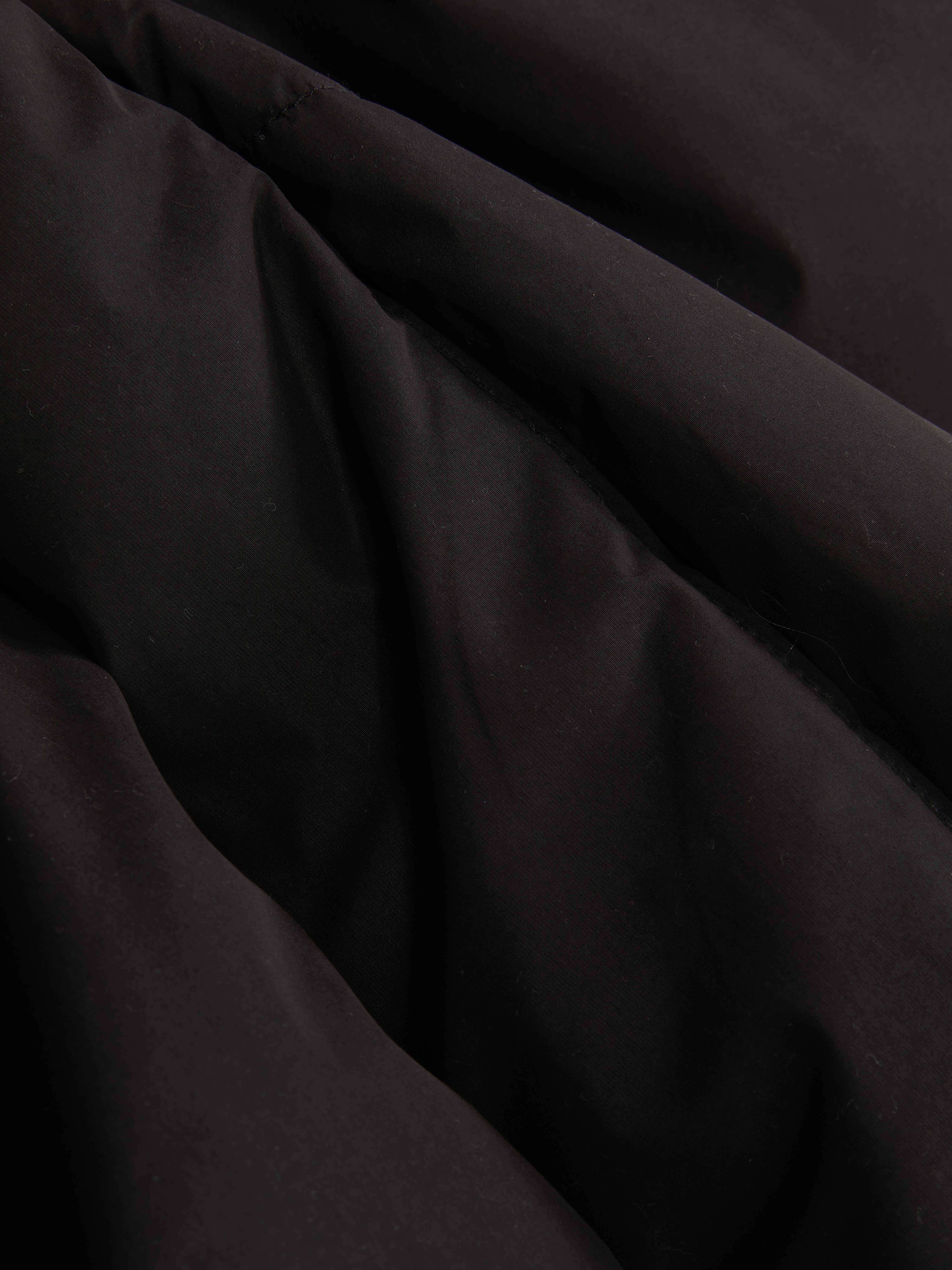 Women's Black Double Layered Puffer Jacket Primark