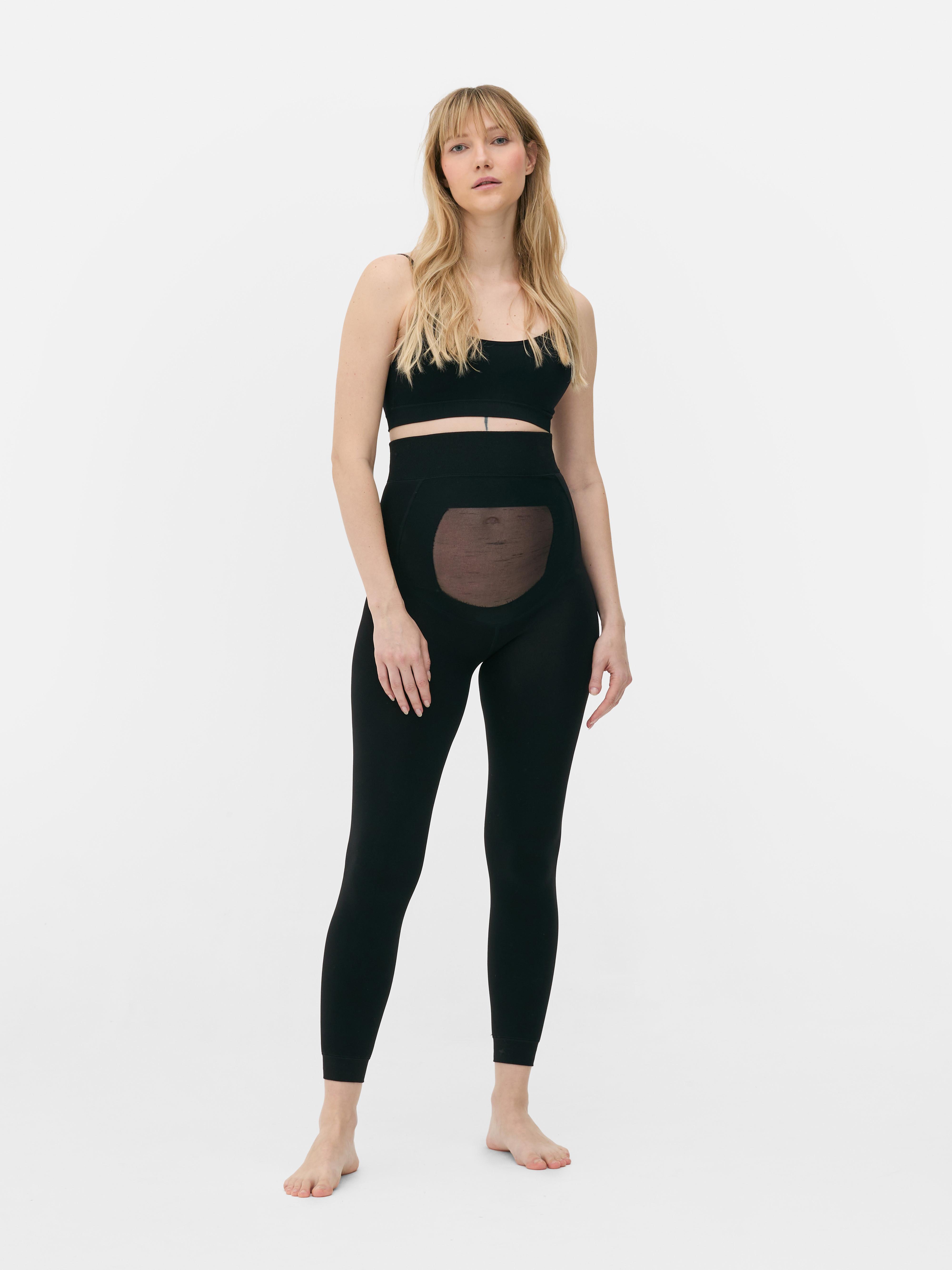 Women's Black Cosy Maternity Leggings Penneys