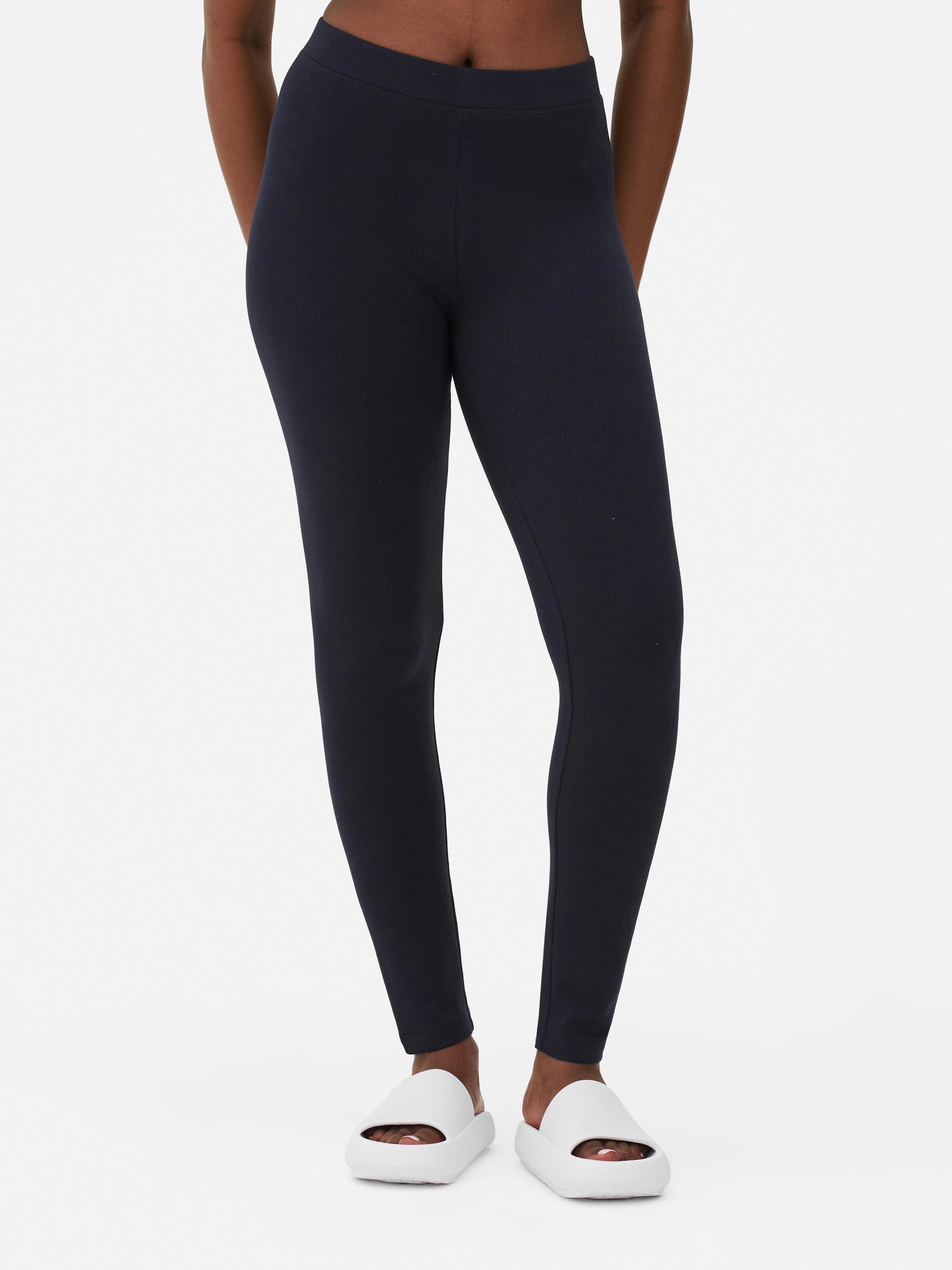 Womens Navy Cosy Leggings Primark