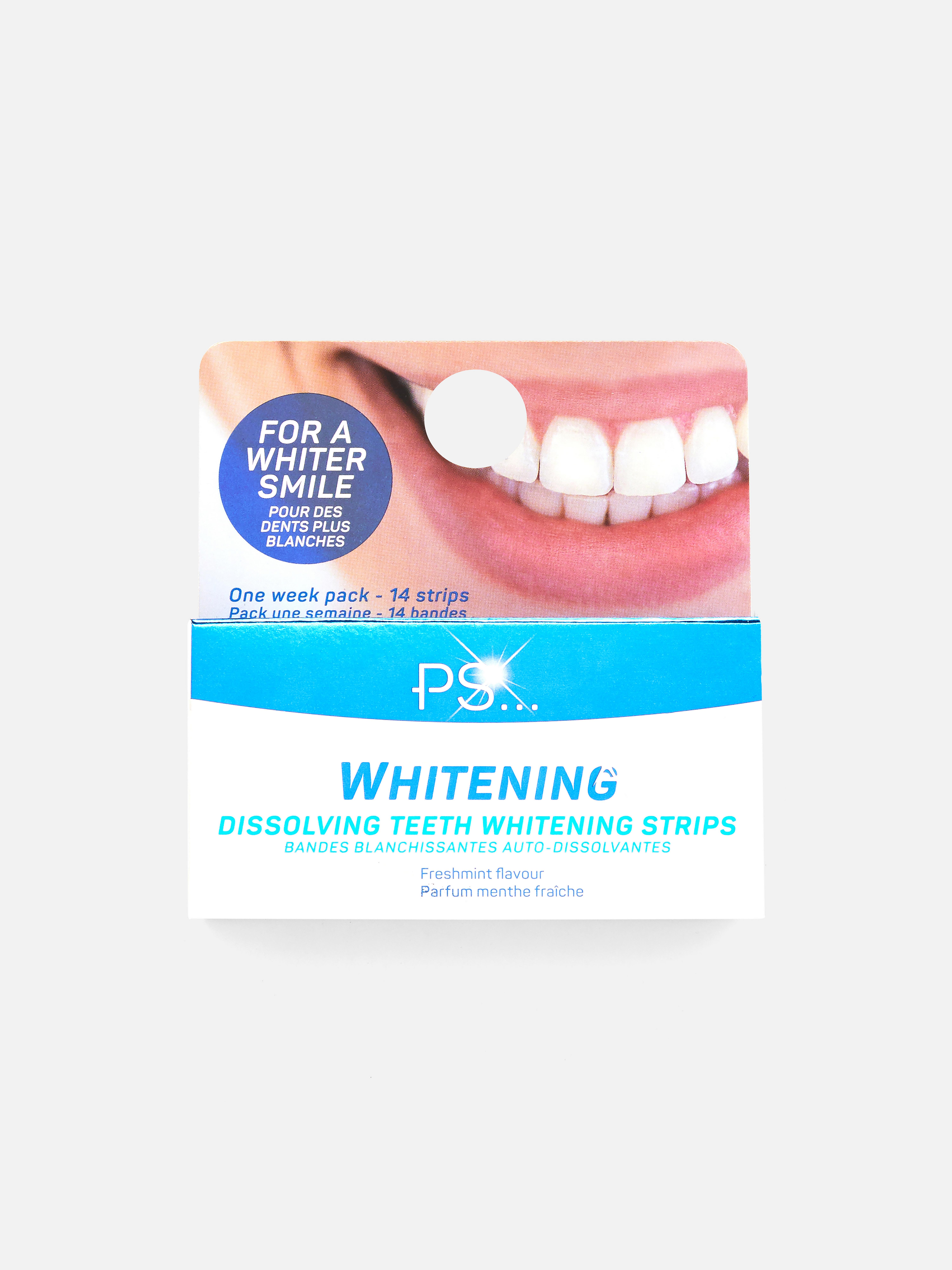 White PS... Teeth Whitening Strips Primark
