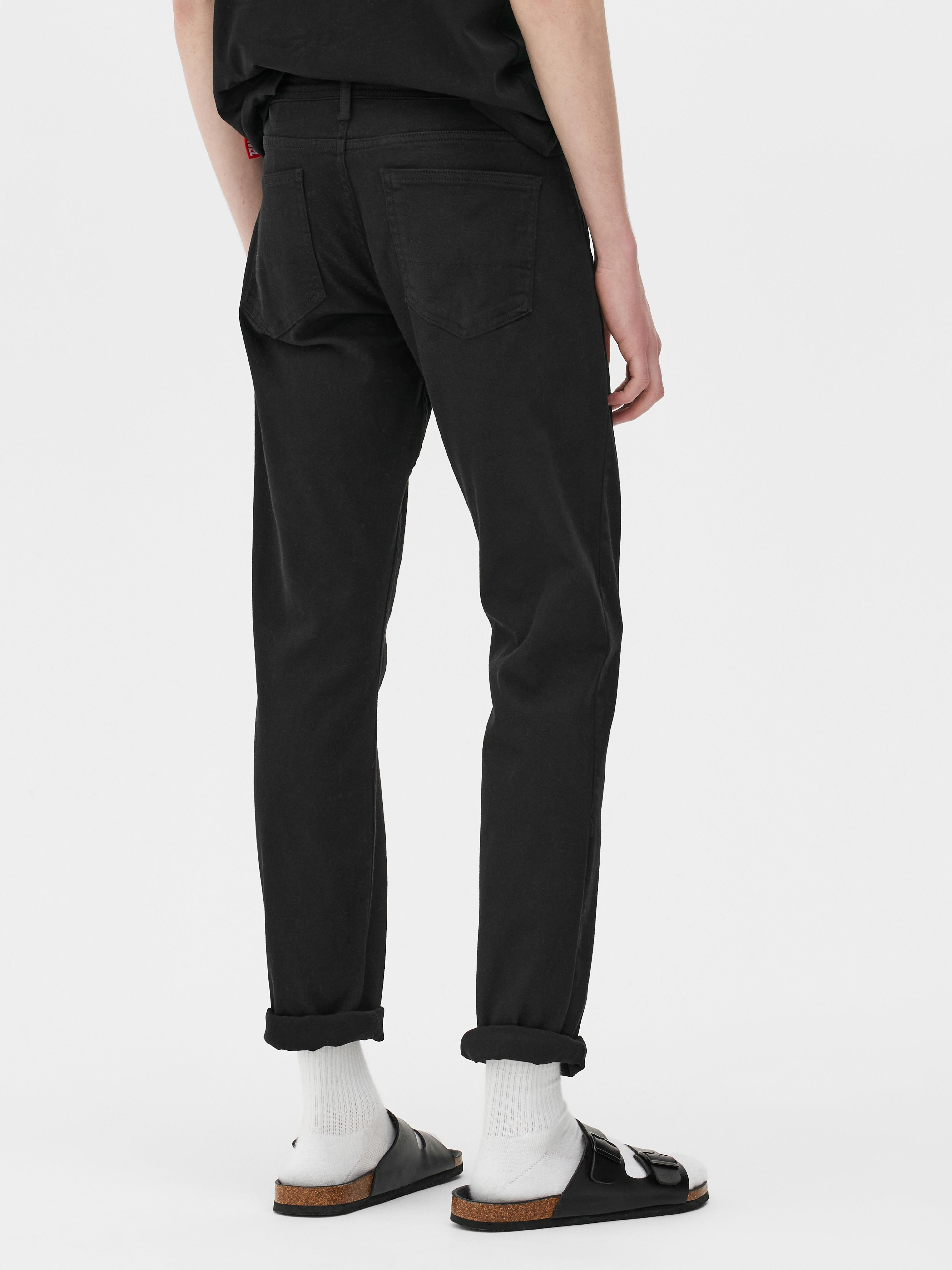 Men's Black Slim Fit Twill Jeans Primark