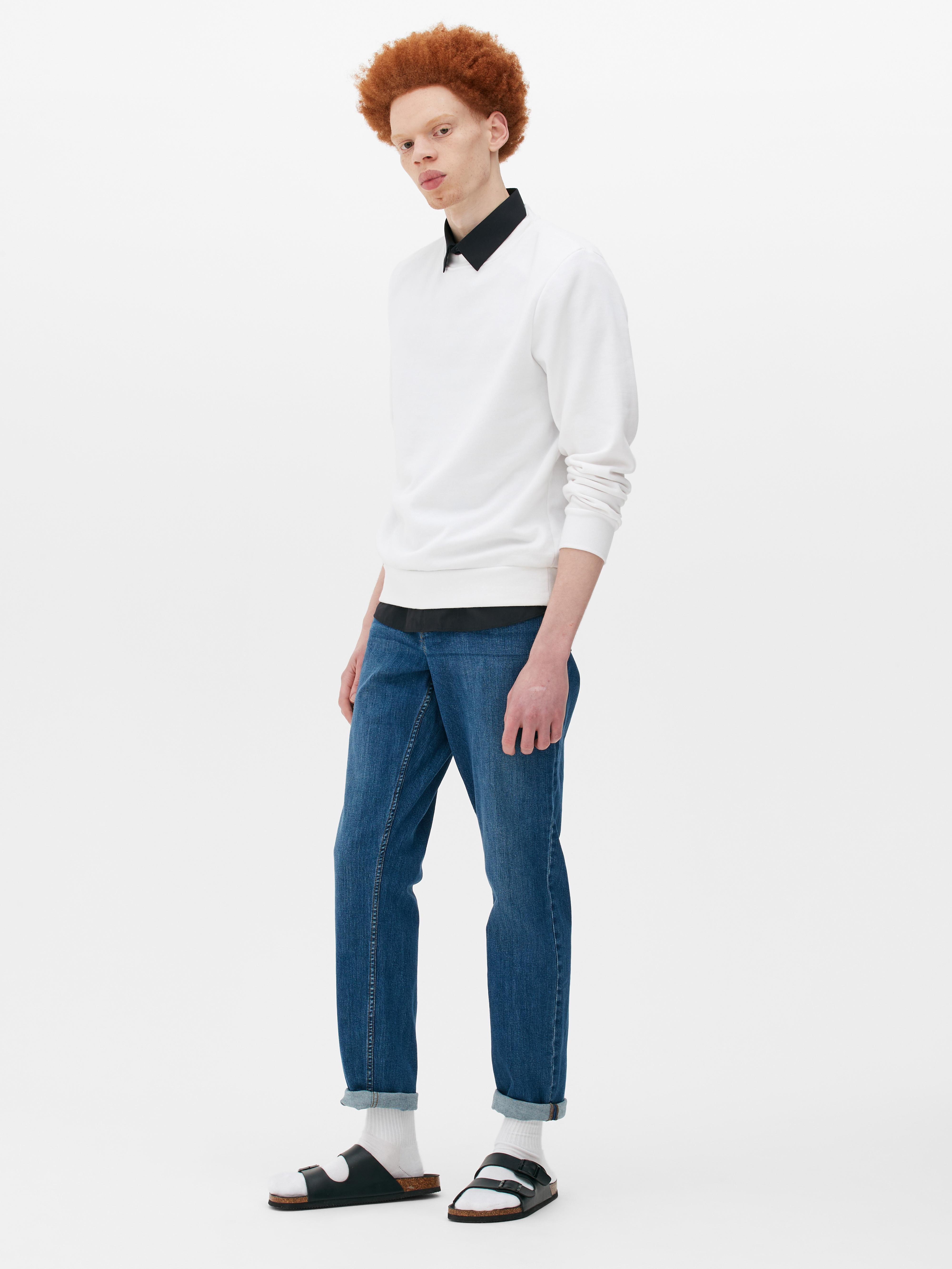 Men's Black Short Sleeve Slim Fit Formal Shirt Primark