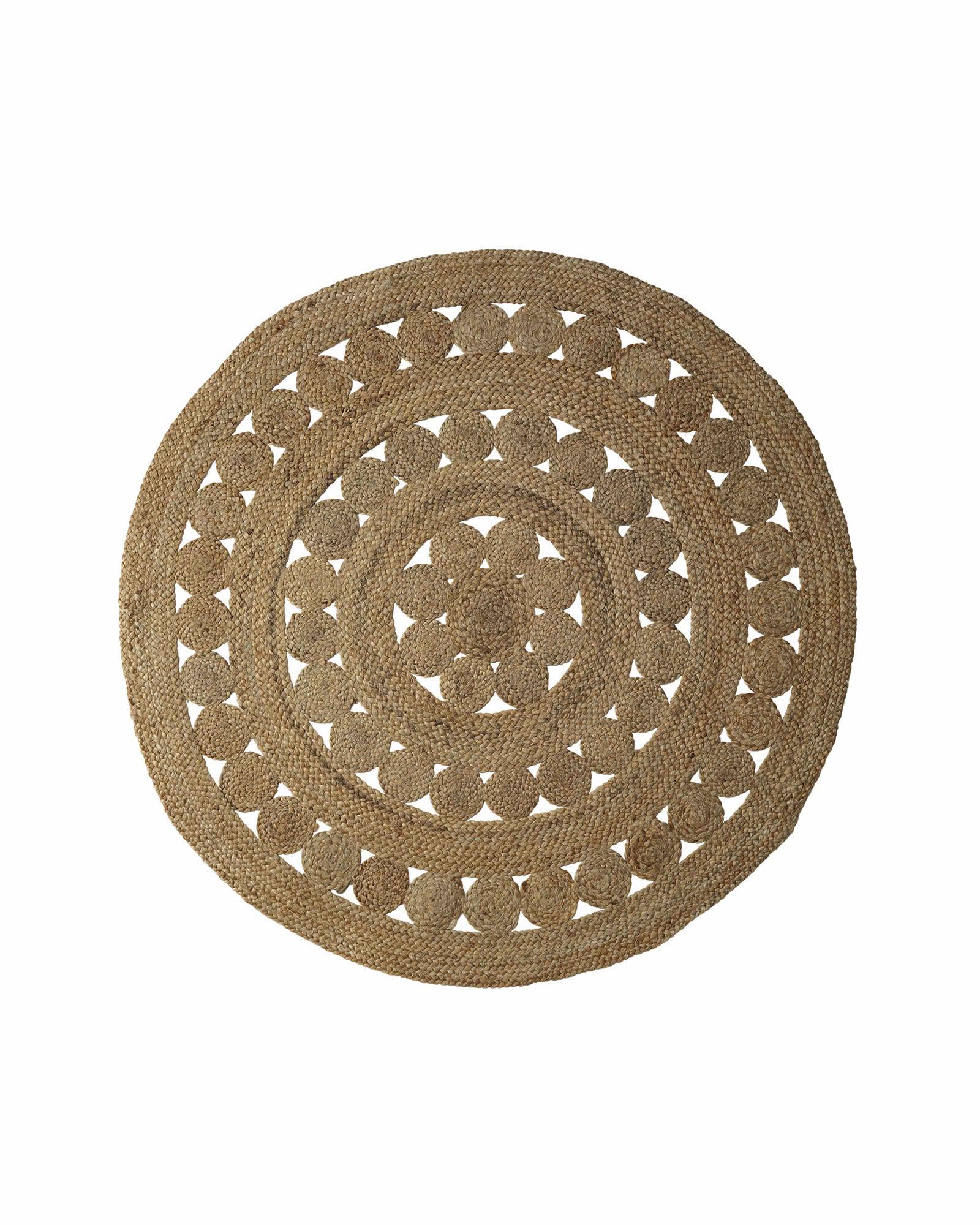 Round Jute Rug Serena and Lily