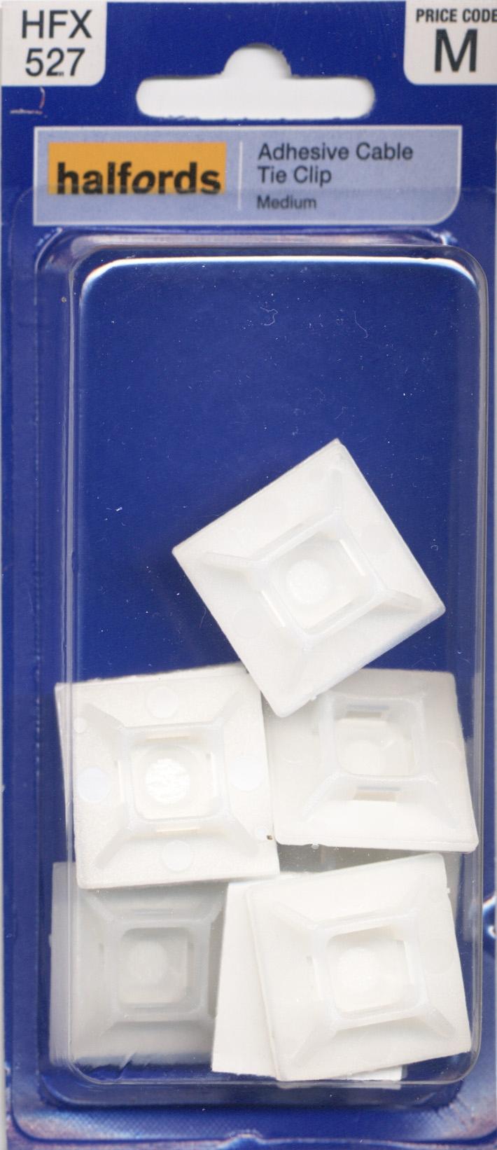 Halfords Adhesive Cable Tie Clips Halfords UK