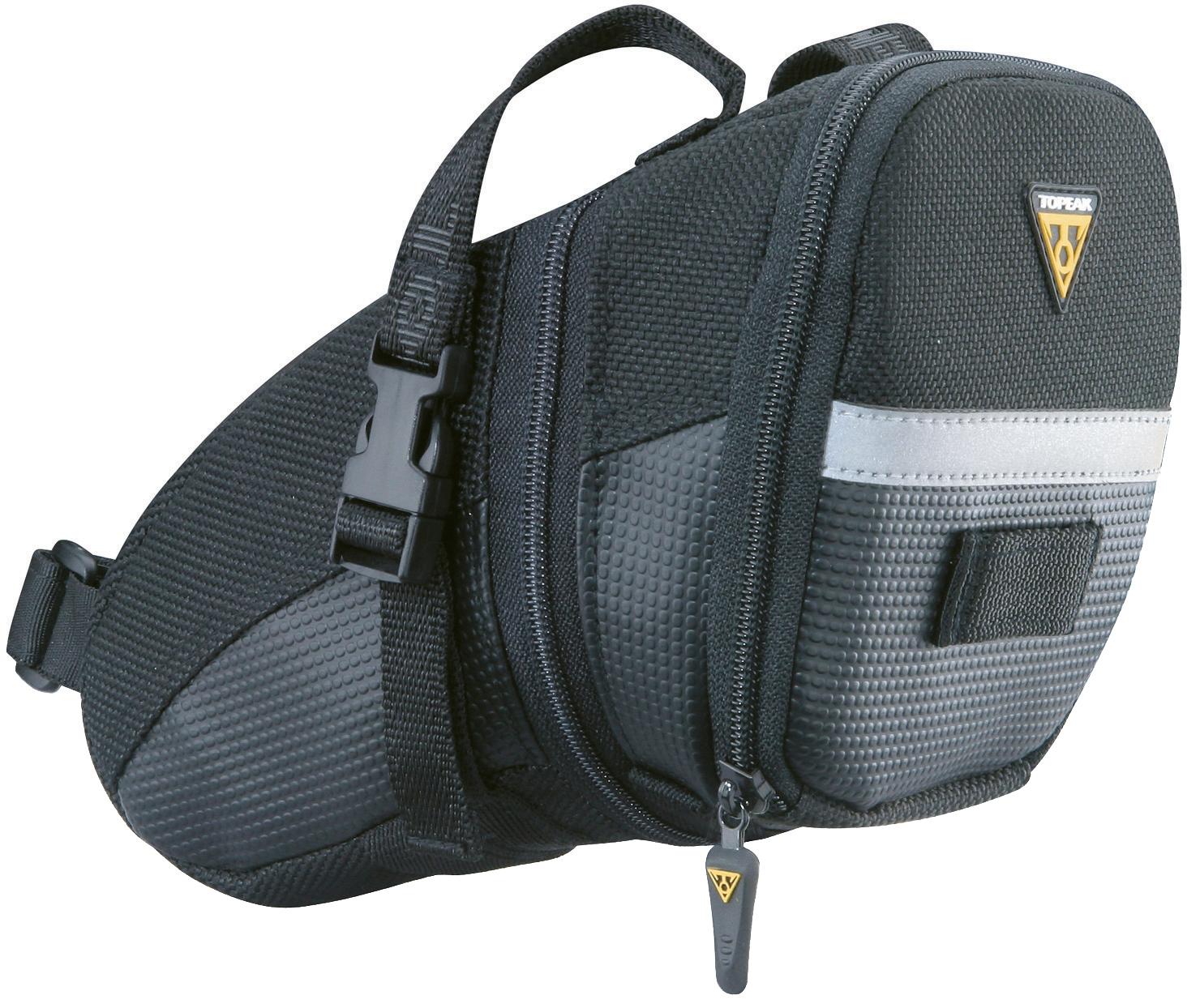 Topeak Aero Wedge Saddle Bag With Strap Halfords UK