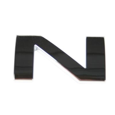 Chrome Letter Badge N Halfords UK