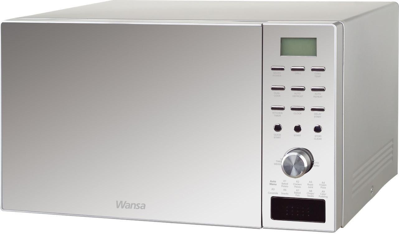Wansa Convection Microwave (MC9001) 32 Litres Silver Price in Kuwait