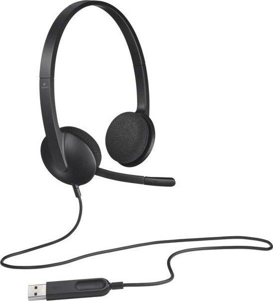 Logitech H340 USB Headset OverEar Gaming Xcite Xcite Kuwait