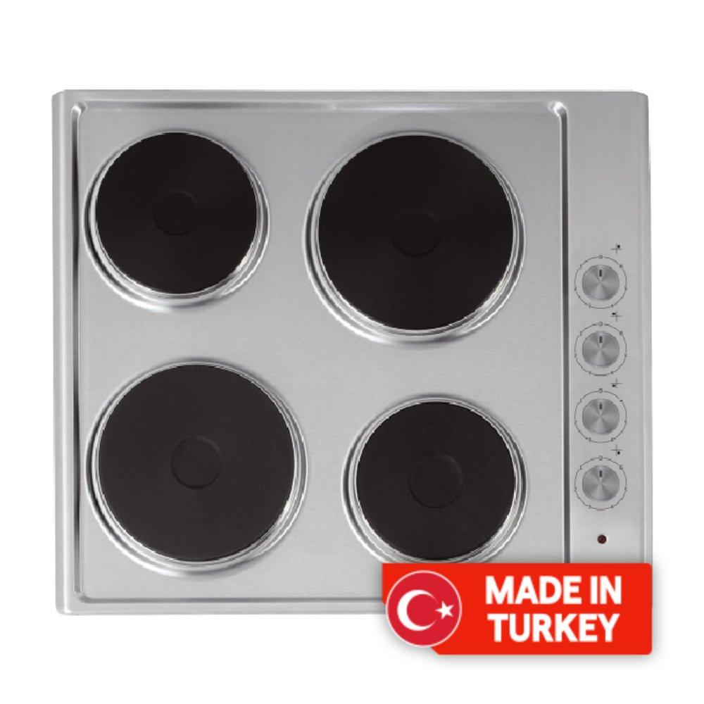 Beko 60cm Hotplate Burner Built In Electric Hob (HIZE64100X) Price in