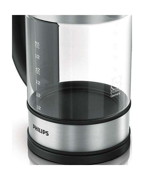 Philips 2200W Schott Duran Glass Kettle (HD9342/02) Price in KSA Xcite