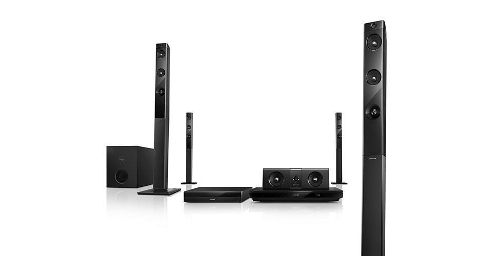 Philips 3D BluRay Smart Home Theater System 5.1 Channel 1000W
